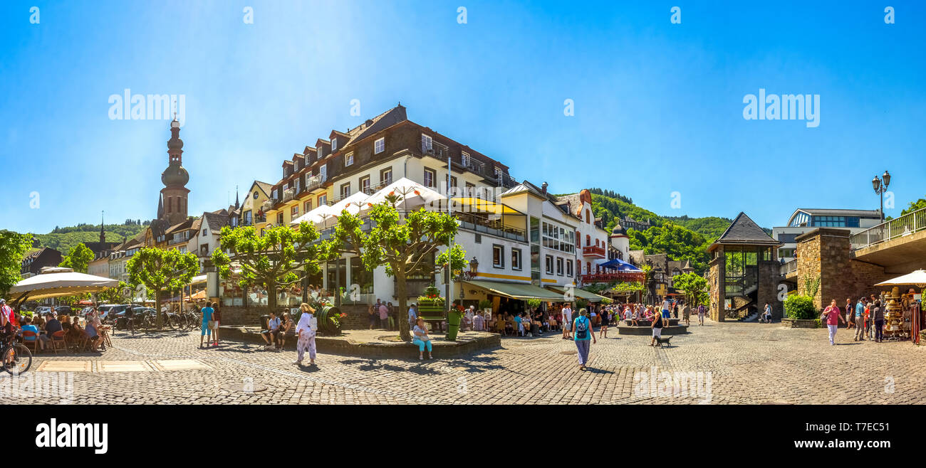 Old City of Cochem, Moselle Valley, Germany Stock Photo