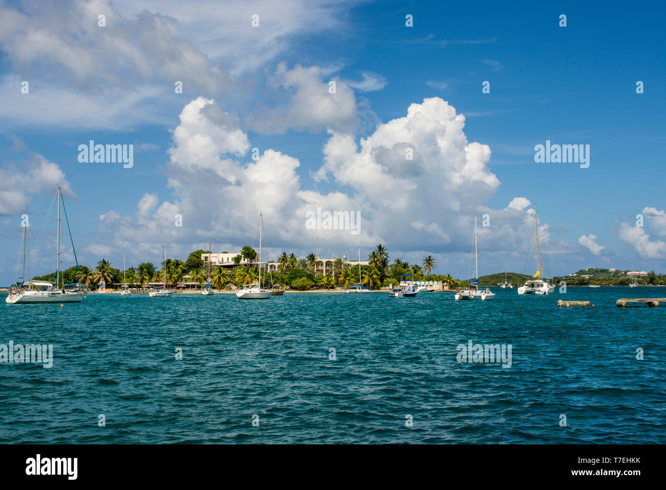 Protestant Cay, Christiansted, St. Croix, US Virgin Islands. Stock Photo