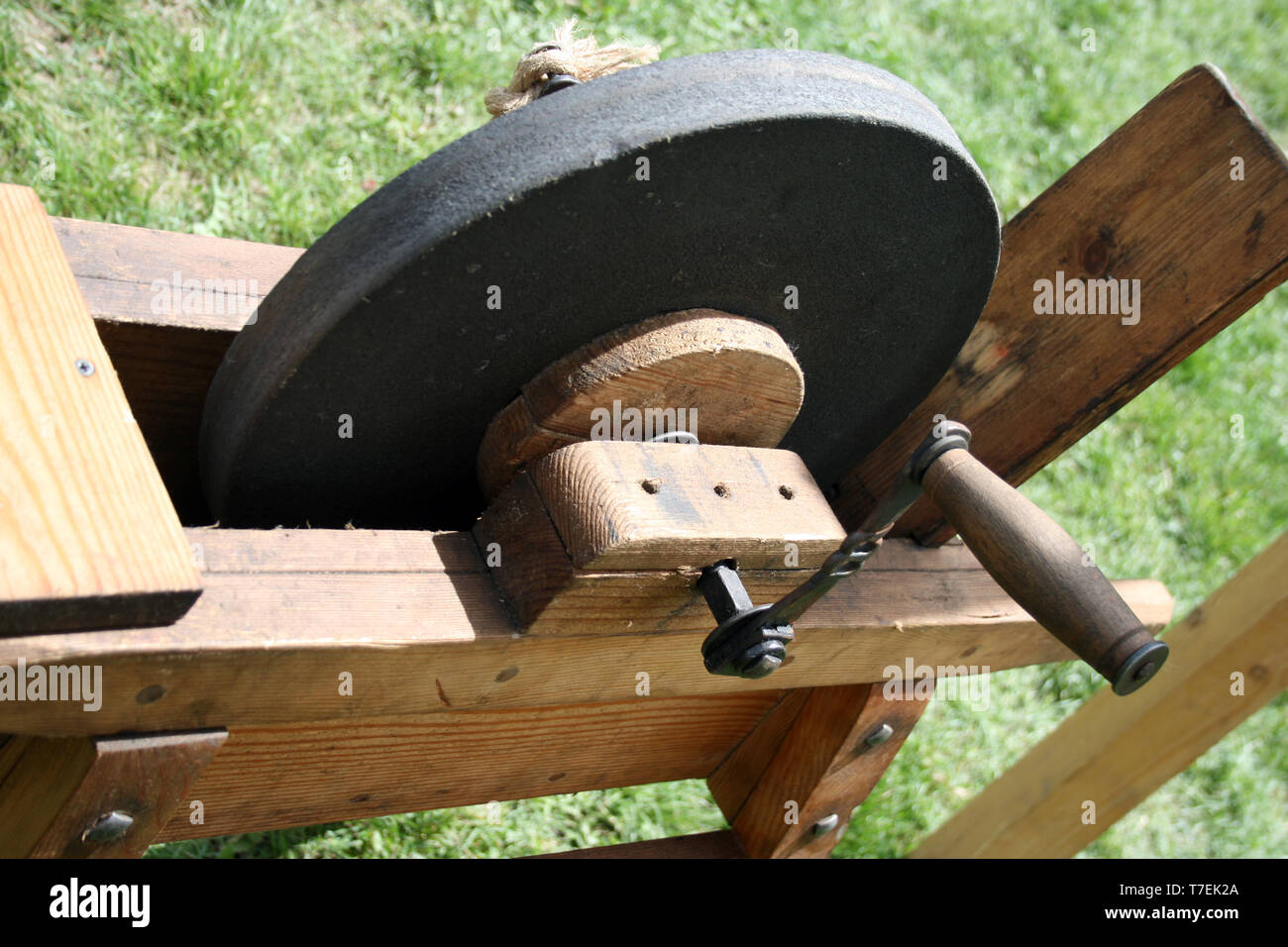 Sharpening stone for sharpen the edges of steel tools and implements