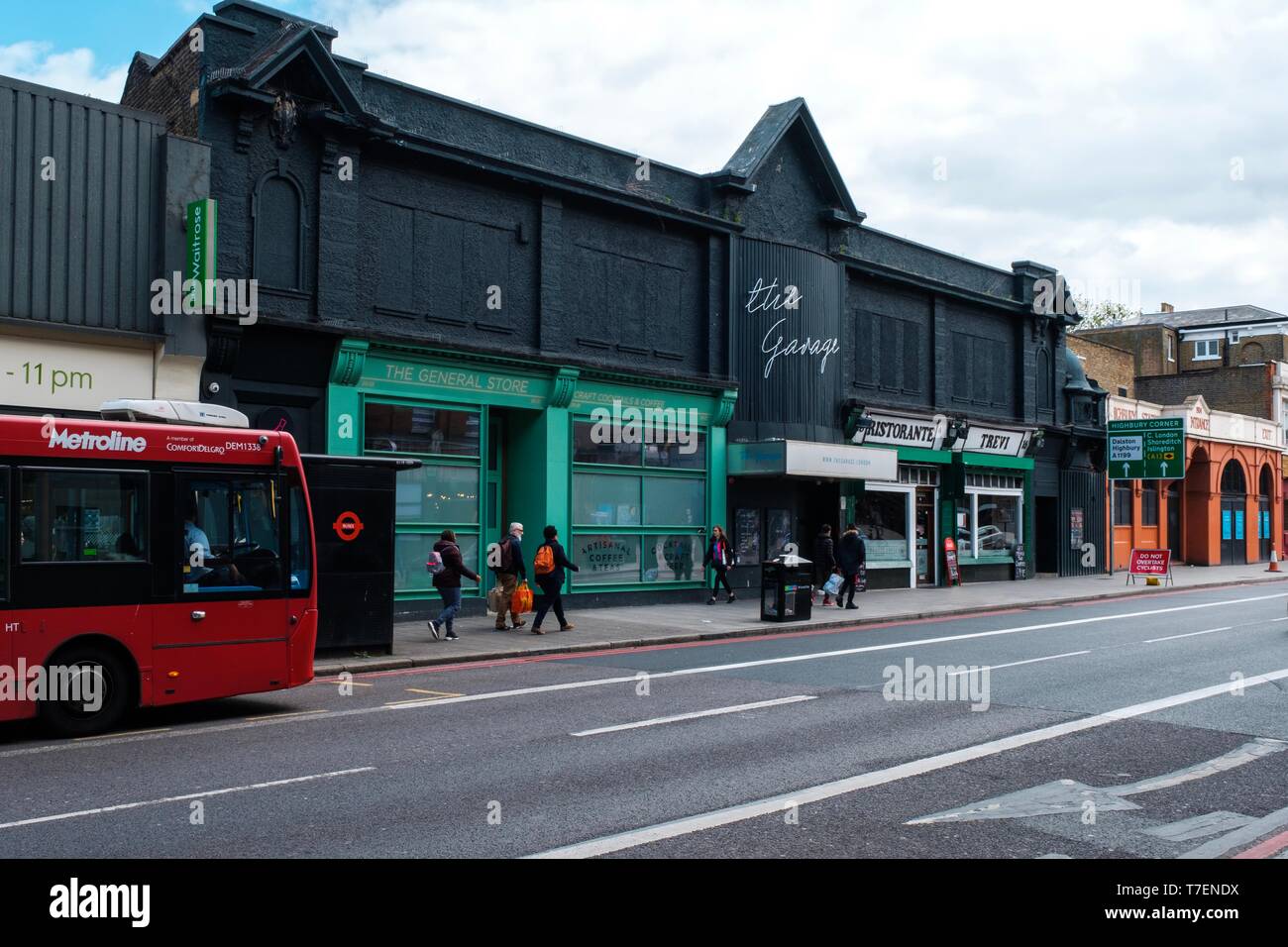 The Garage, Holloway Road, London Stock Photo Alamy
