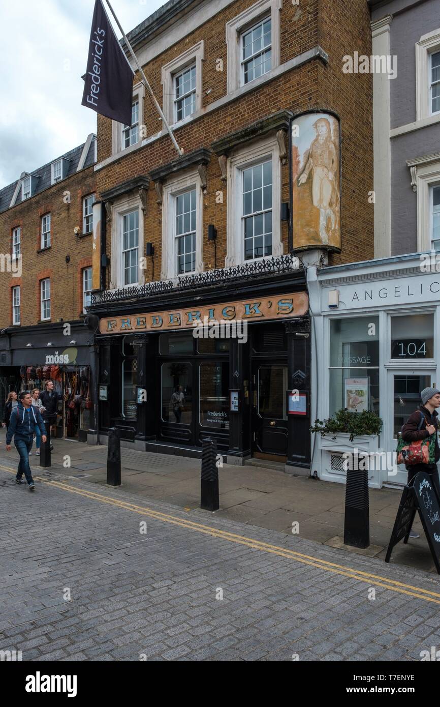 Frederick’s, Camden Passage, London Stock Photo Alamy