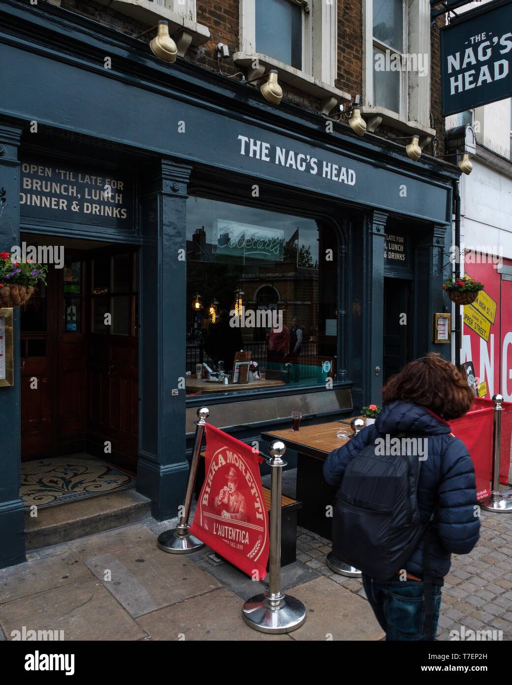 The nNag’s Head, Upper Street, london Stock Photo