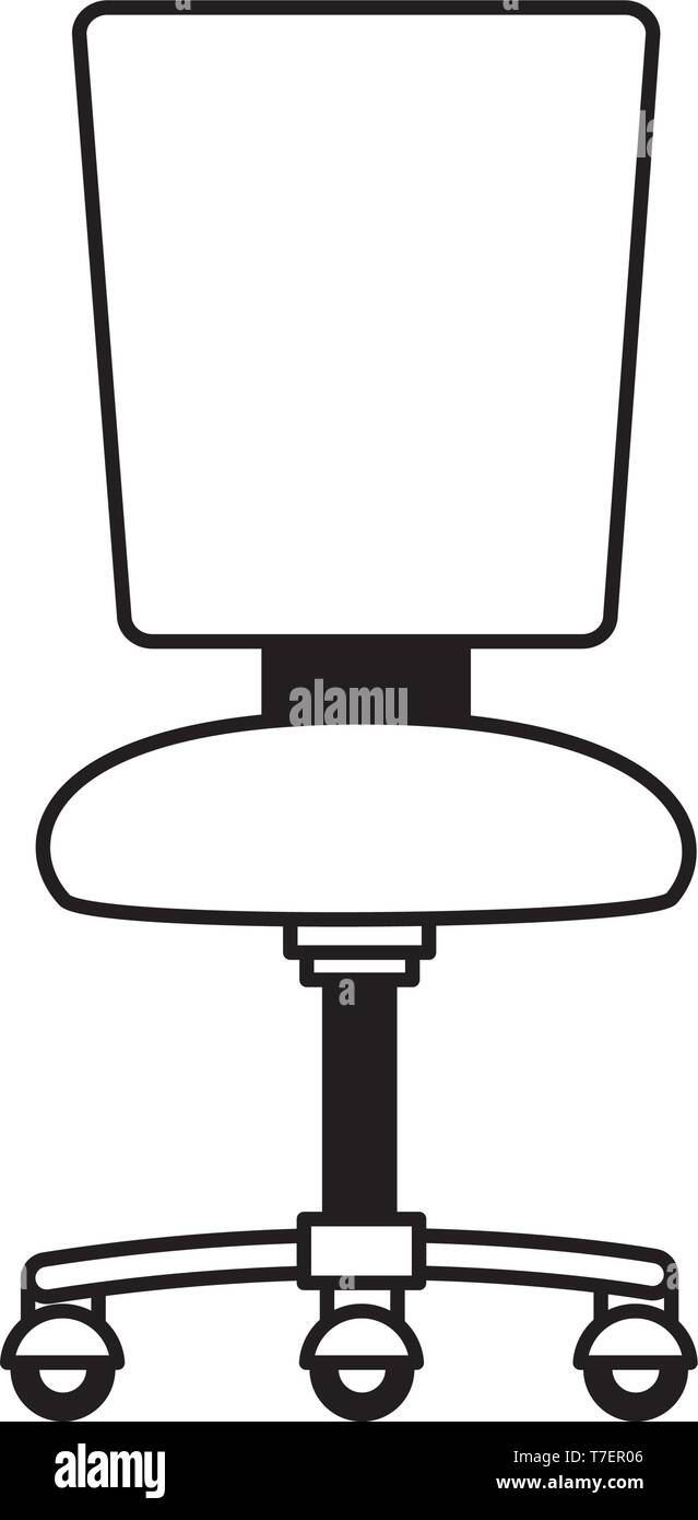 office chair furniture Stock Vector Image & Art - Alamy