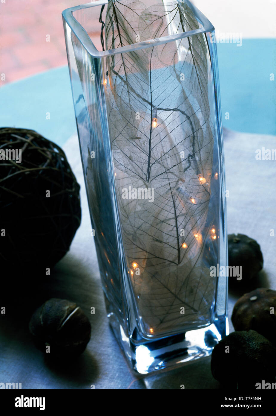 Vase Fairy Lights Stock Photos Vase Fairy Lights Stock Images