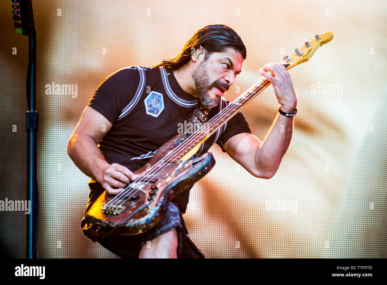 Robert Trujillo Of The American Heavy Metal Band Metallica