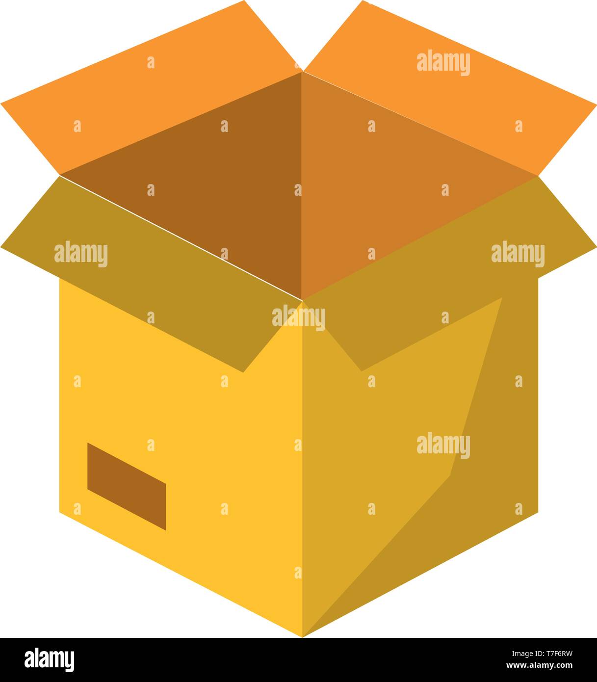 cardboard box cartoon Stock Vector Image & Art Alamy