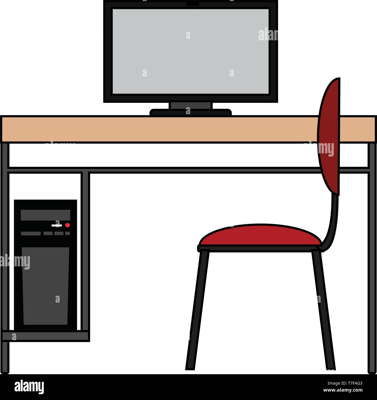 abstract office object Stock Vector Image & Art Alamy