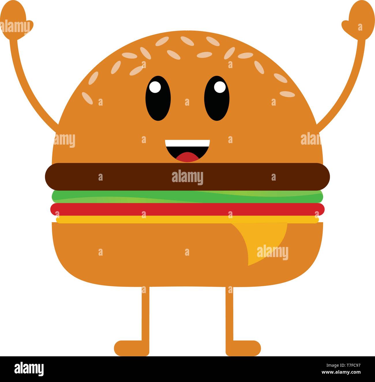 Fast food cartoon Stock Vector Image & Art - Alamy