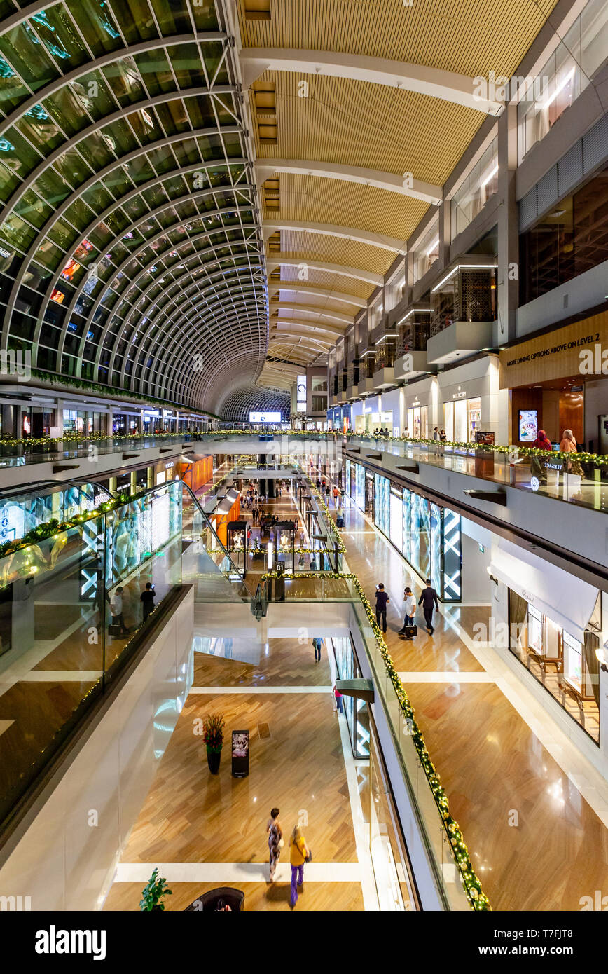 The Shoppes At Marina Bay Sands, Singapore, South East Asia Stock Photo ...