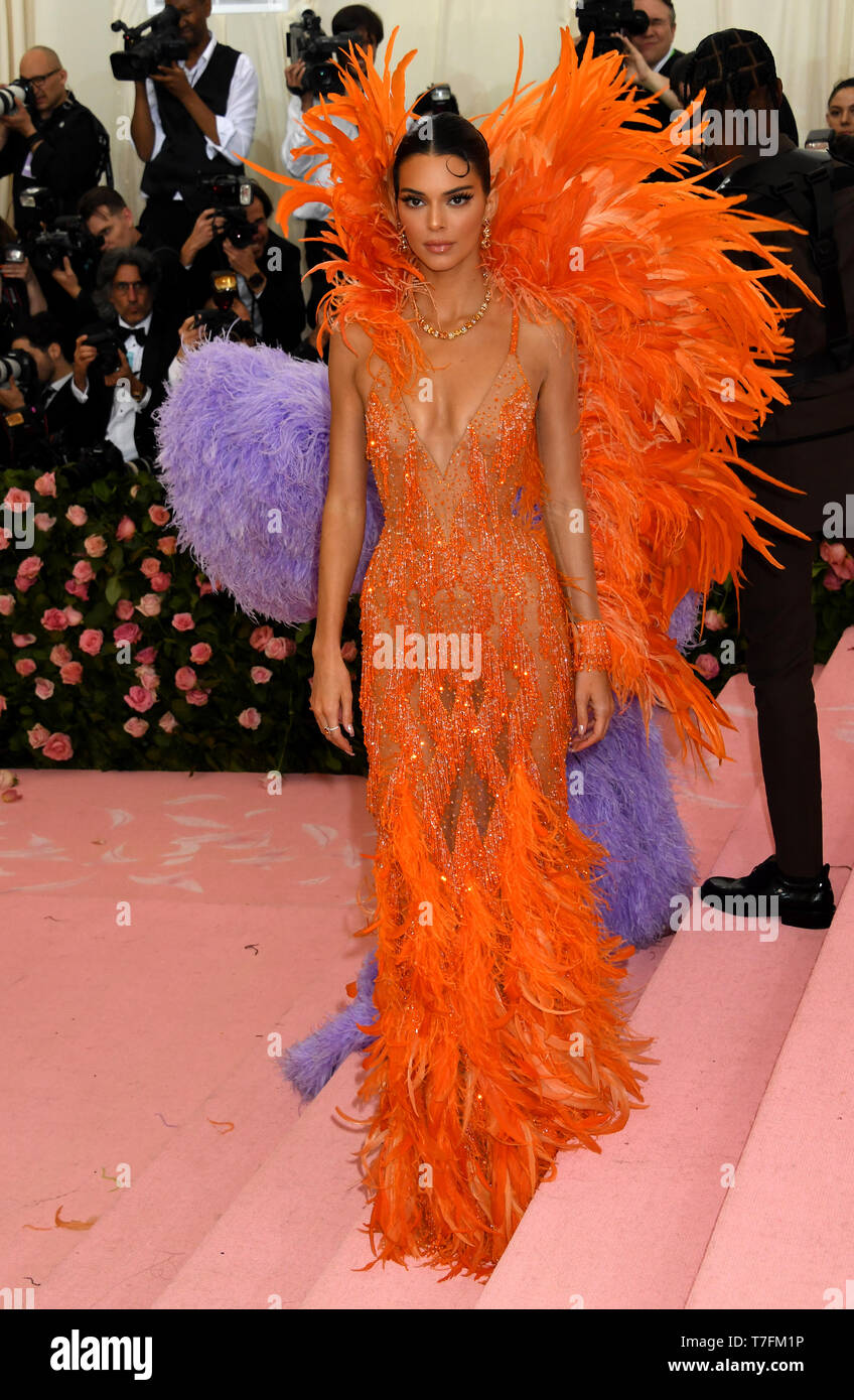 Kendall Jenner attending the Metropolitan Museum of Art Costume Institute  Benefit Gala 2019 in New York, USA Stock Photo - Alamy
