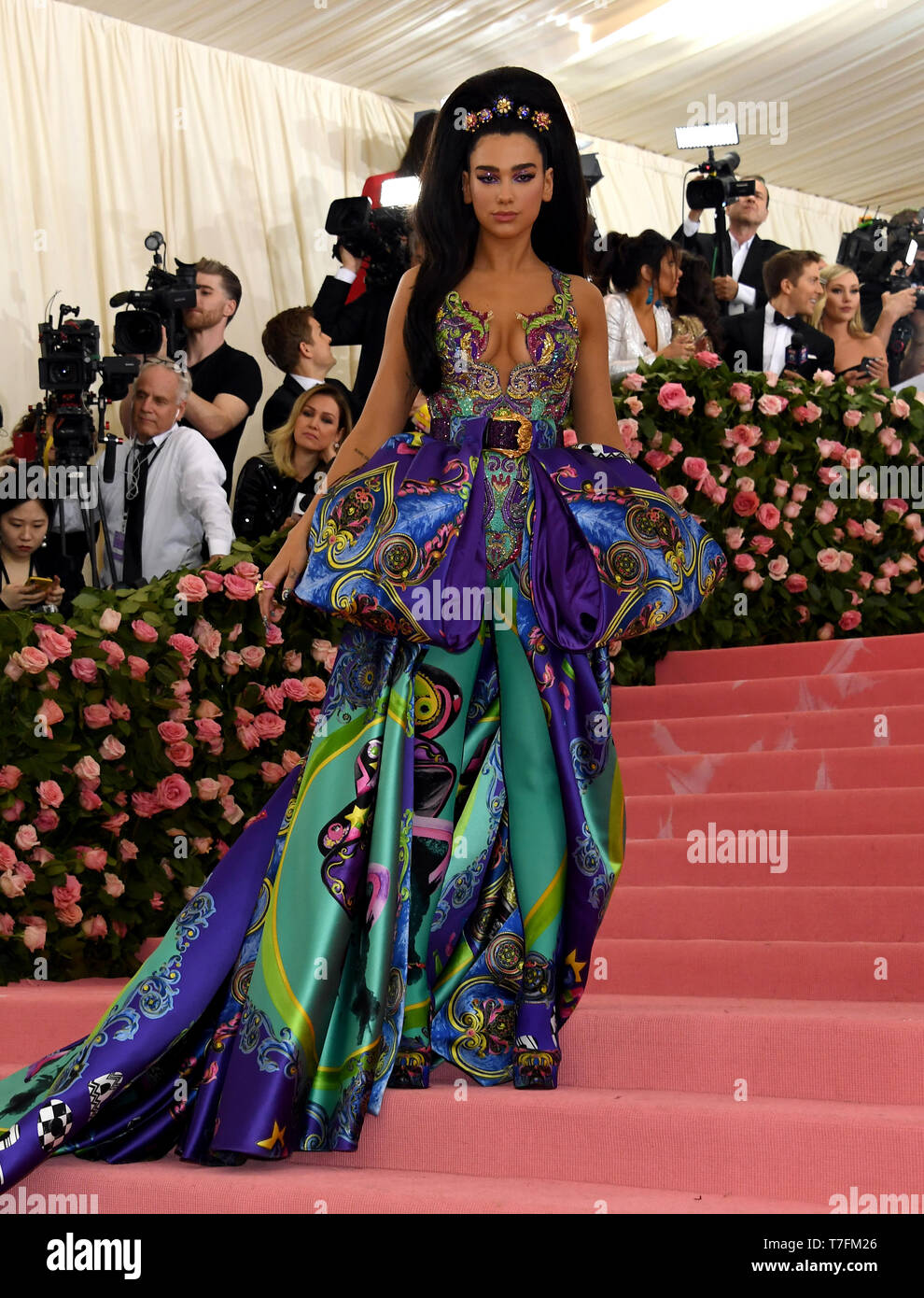 Dua Lipa Attending The Metropolitan Museum Of Art Costume Institute 
