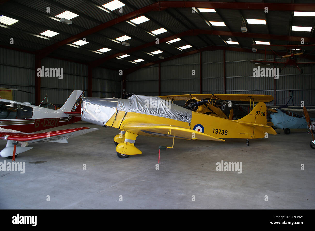 Breighton Aerodrome, yorkshire Stock Photo