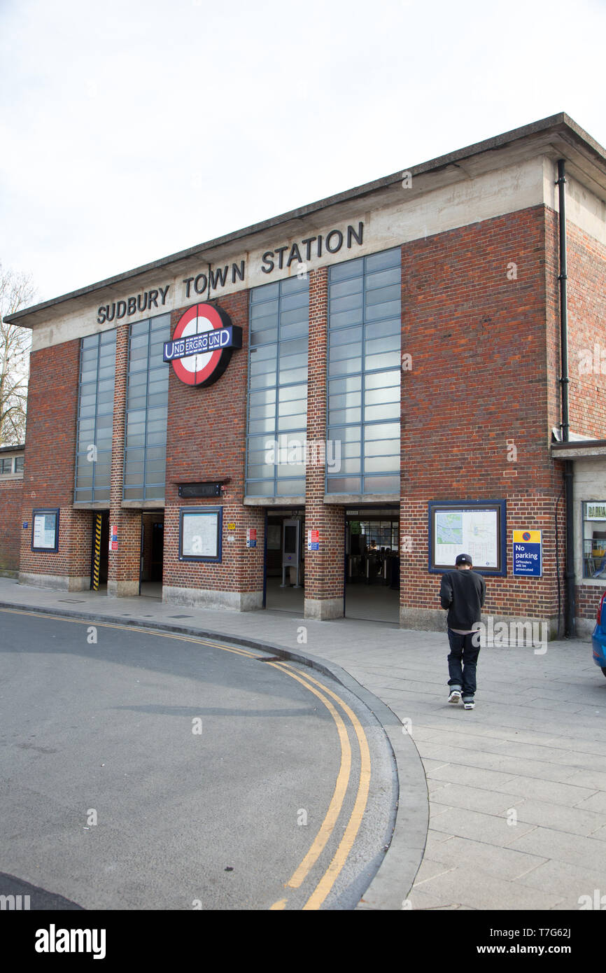 Sudbury town underground hires stock photography and images Alamy