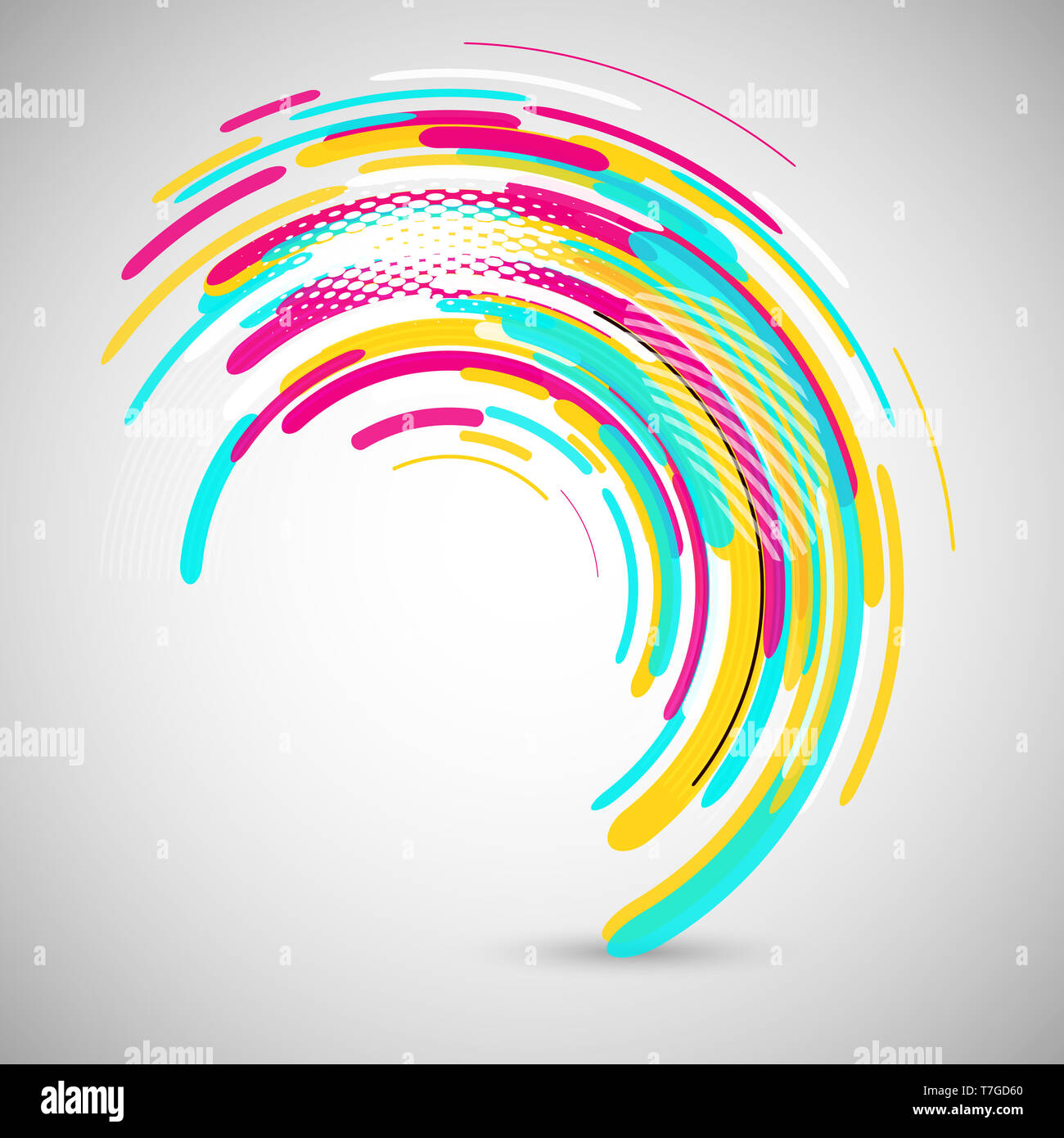 Abstract background with a retro styled design Stock Photo - Alamy