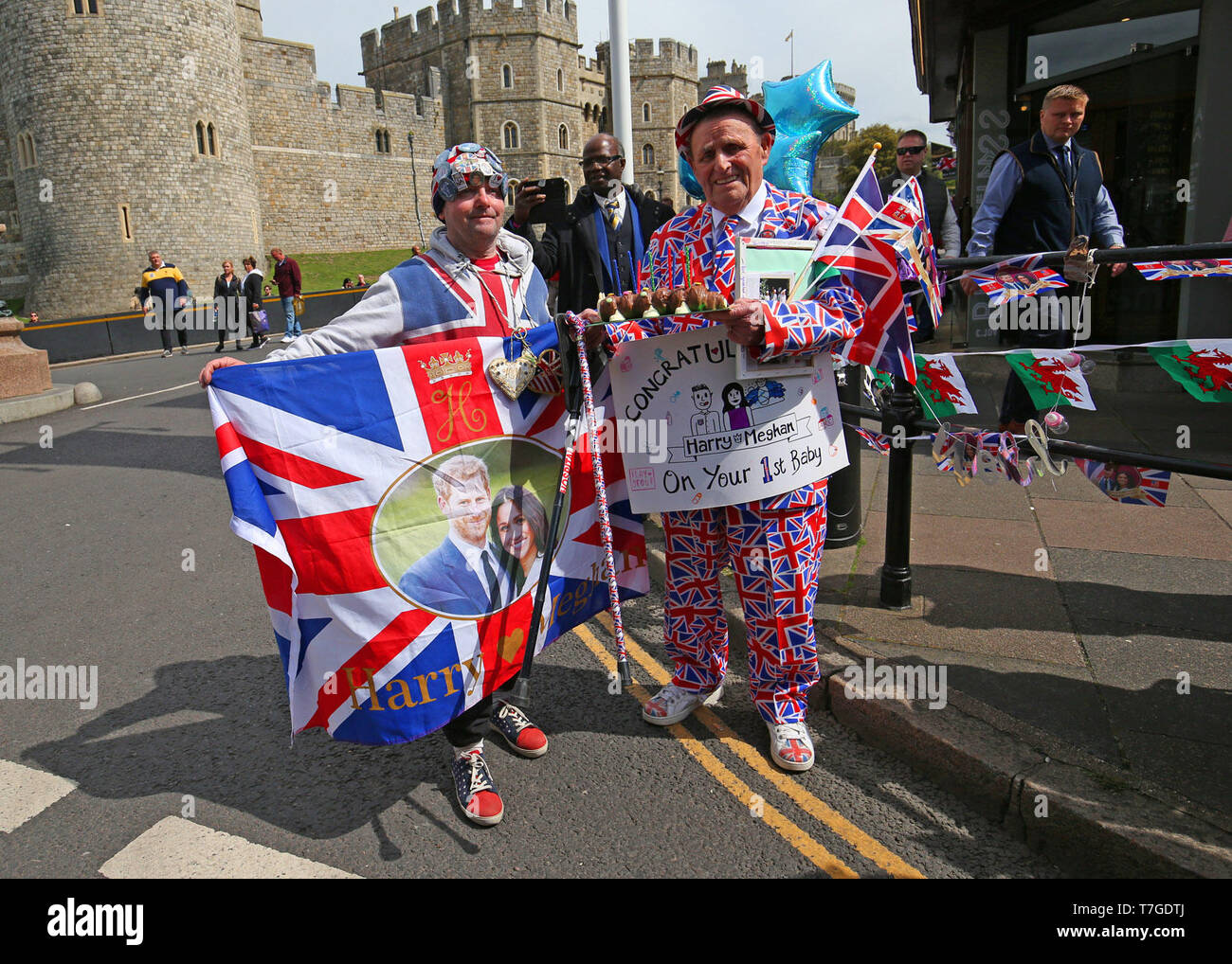 Royal super fan hi-res stock photography and images - Alamy
