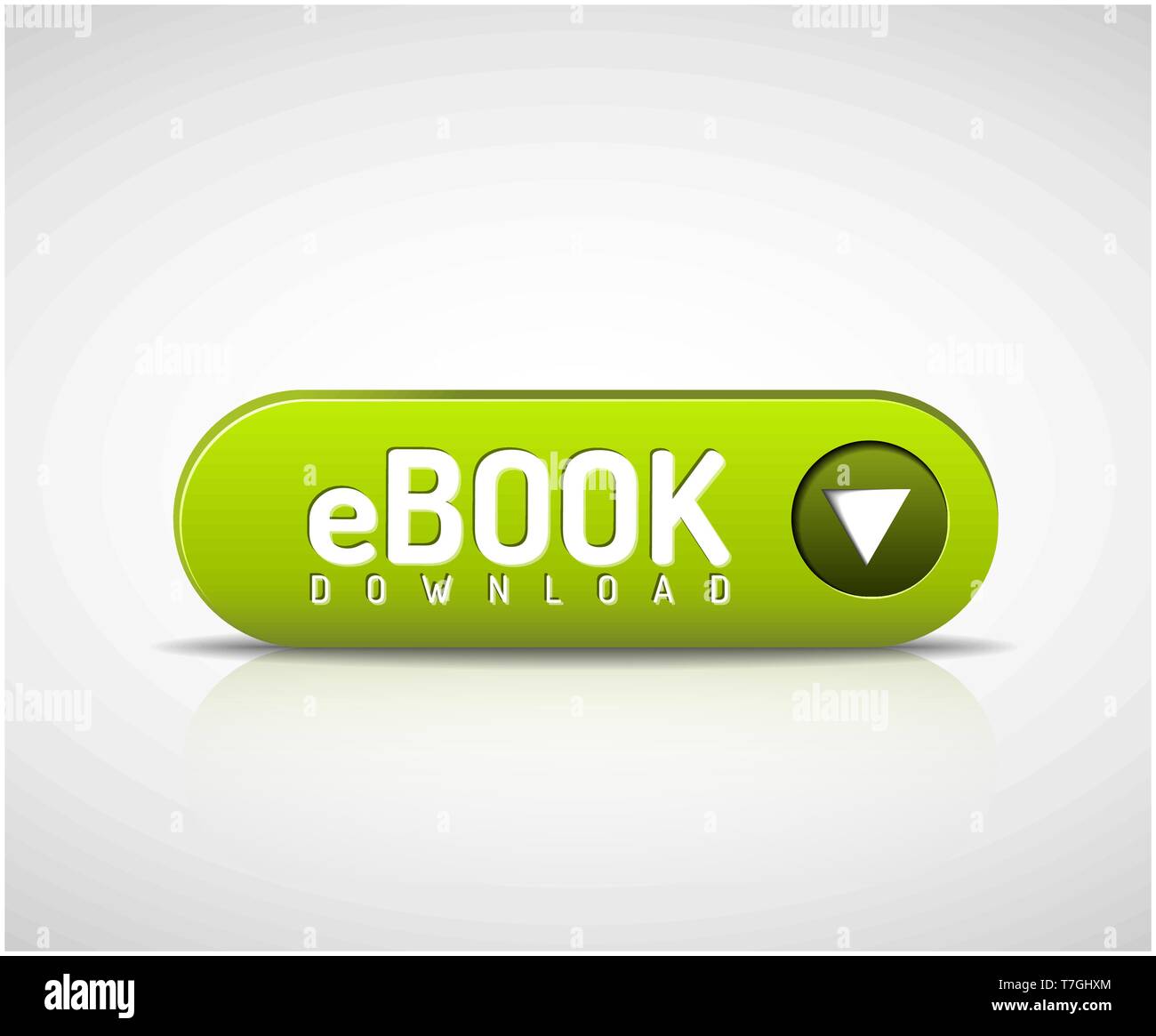 Ebook download button Stock Vector Images