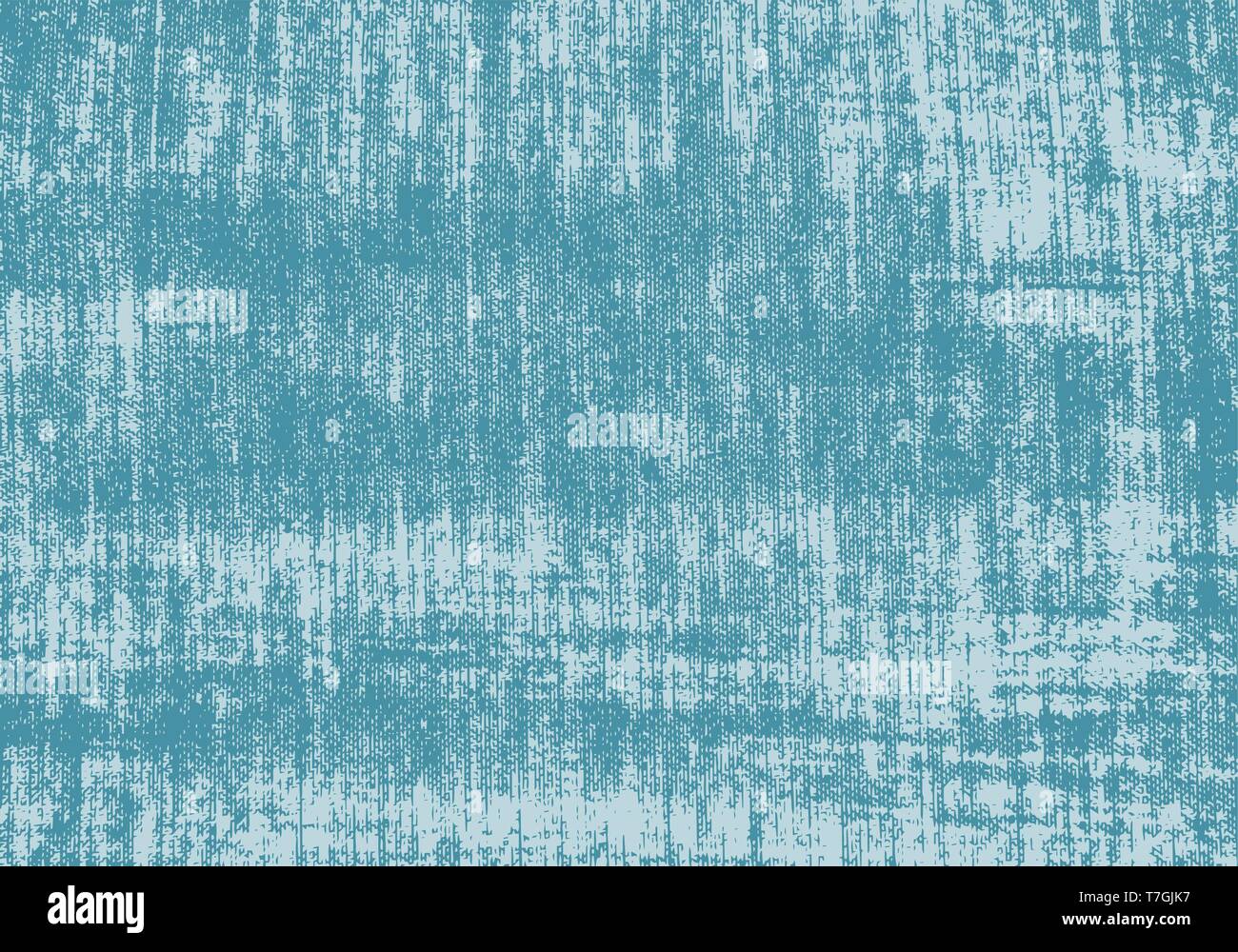 Grunge texture background. Vector illustration. Abstract textured blue background Stock Vector