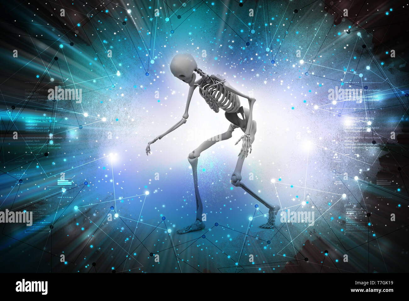 Scanning human anatomy medic science hi-res stock photography and ...