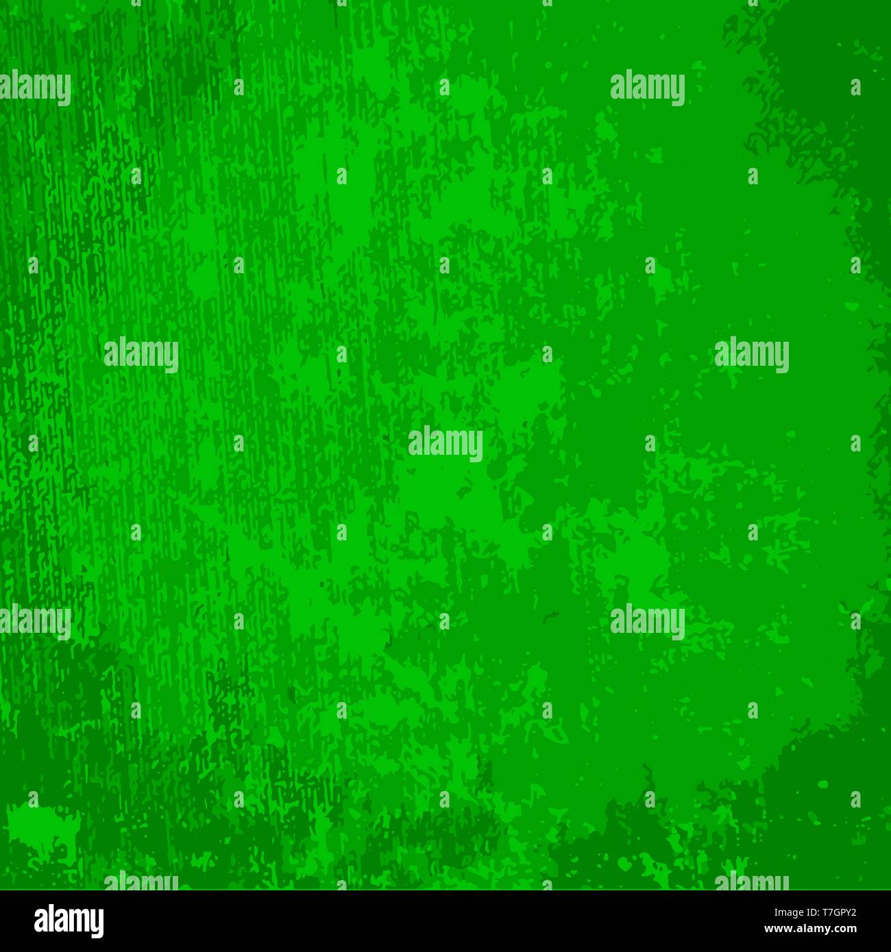 Grunge texture background. Vector illustration. Abstract textured green background Stock Vector