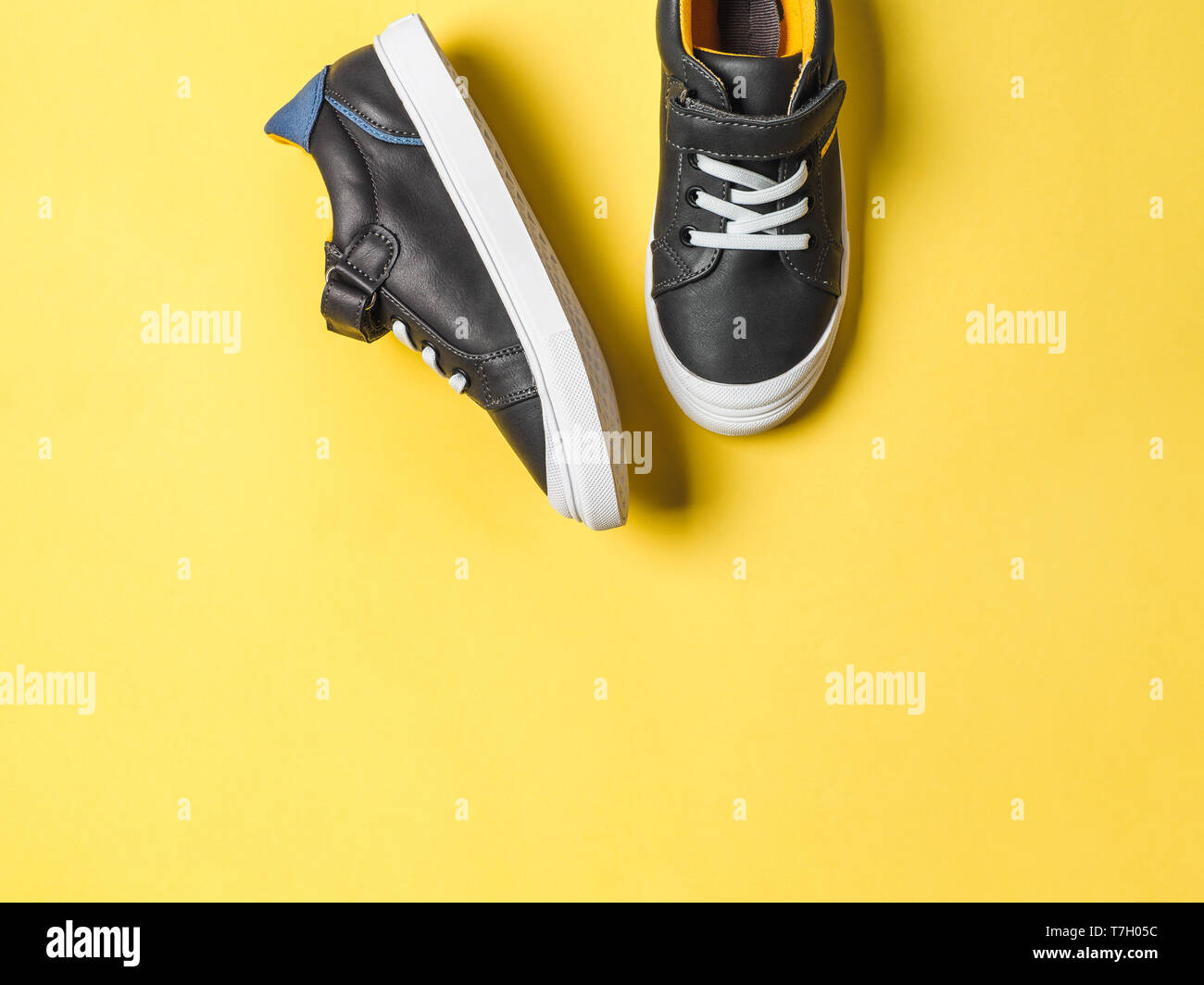 mustard colored flat shoes