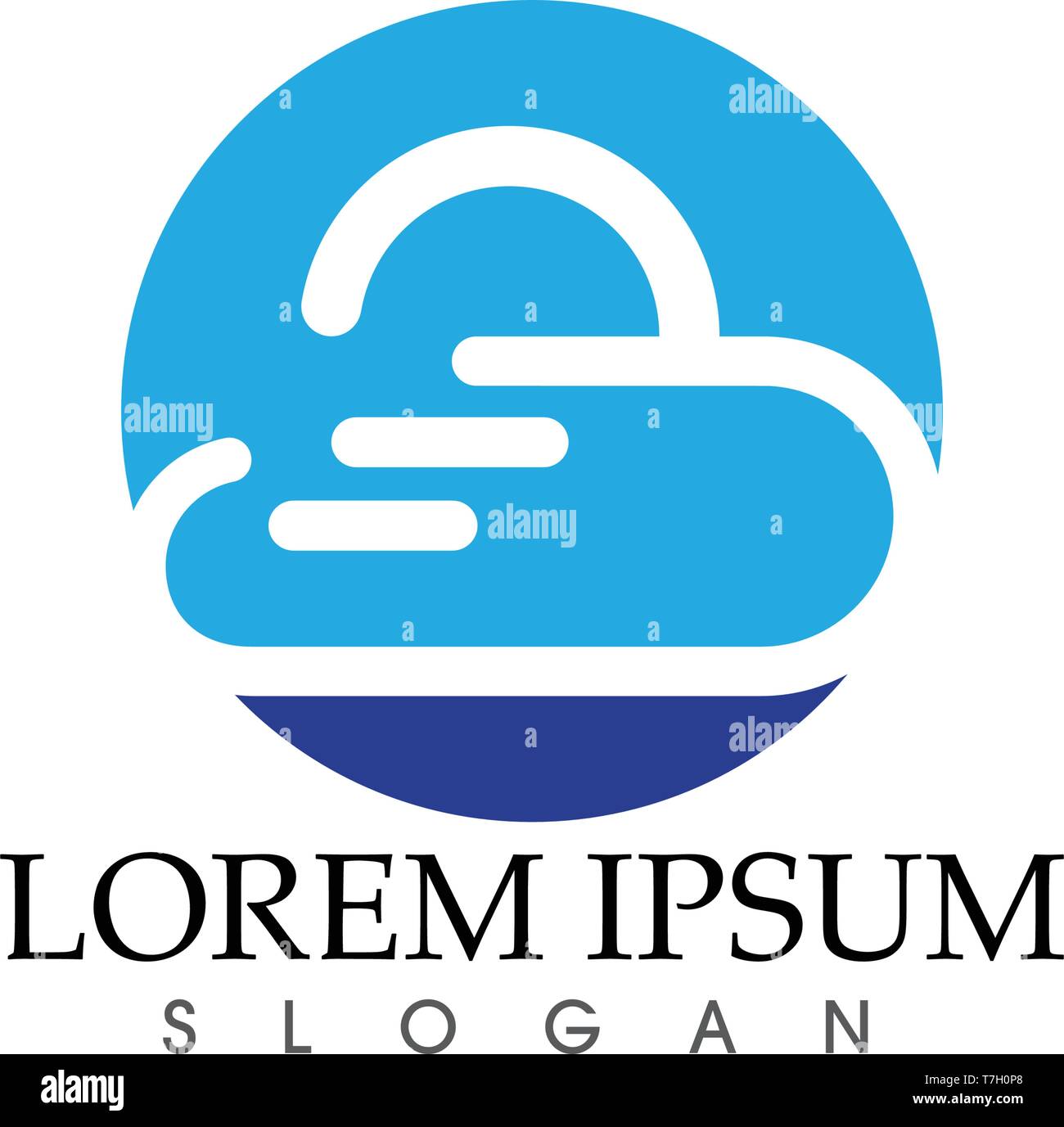 Cloud logo template vector illustration design icons Stock Vector Image ...