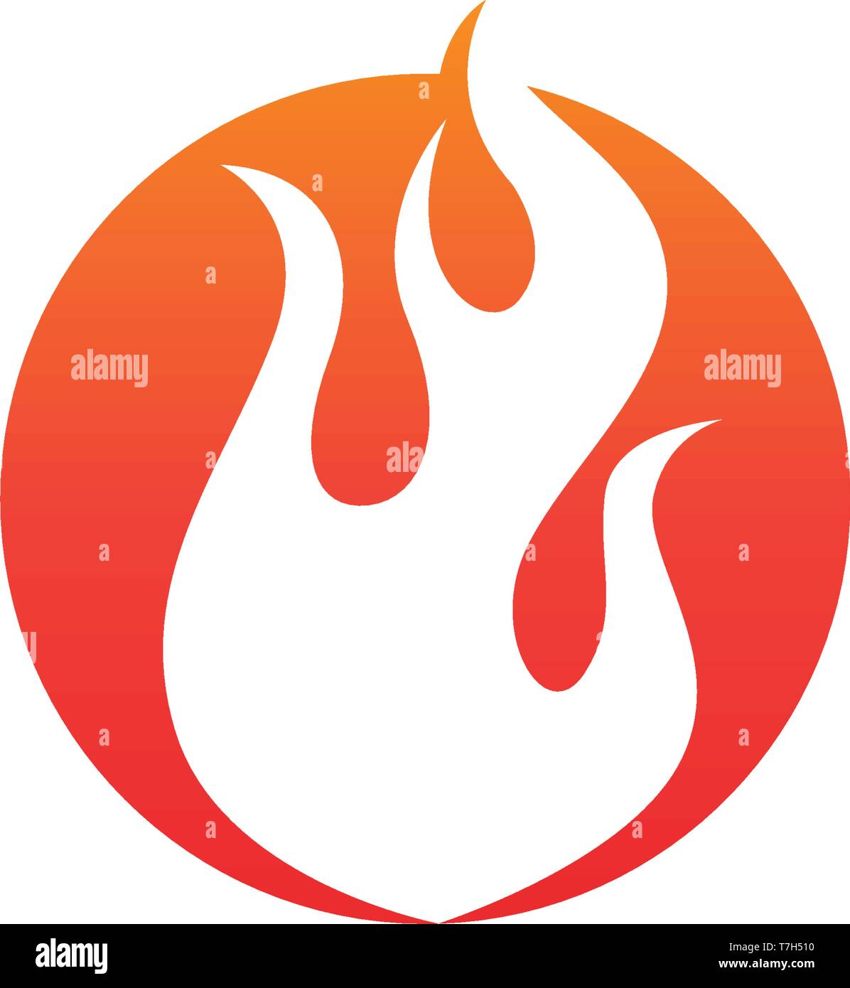 Fire logo and symbols template icons app Stock Vector Image & Art - Alamy