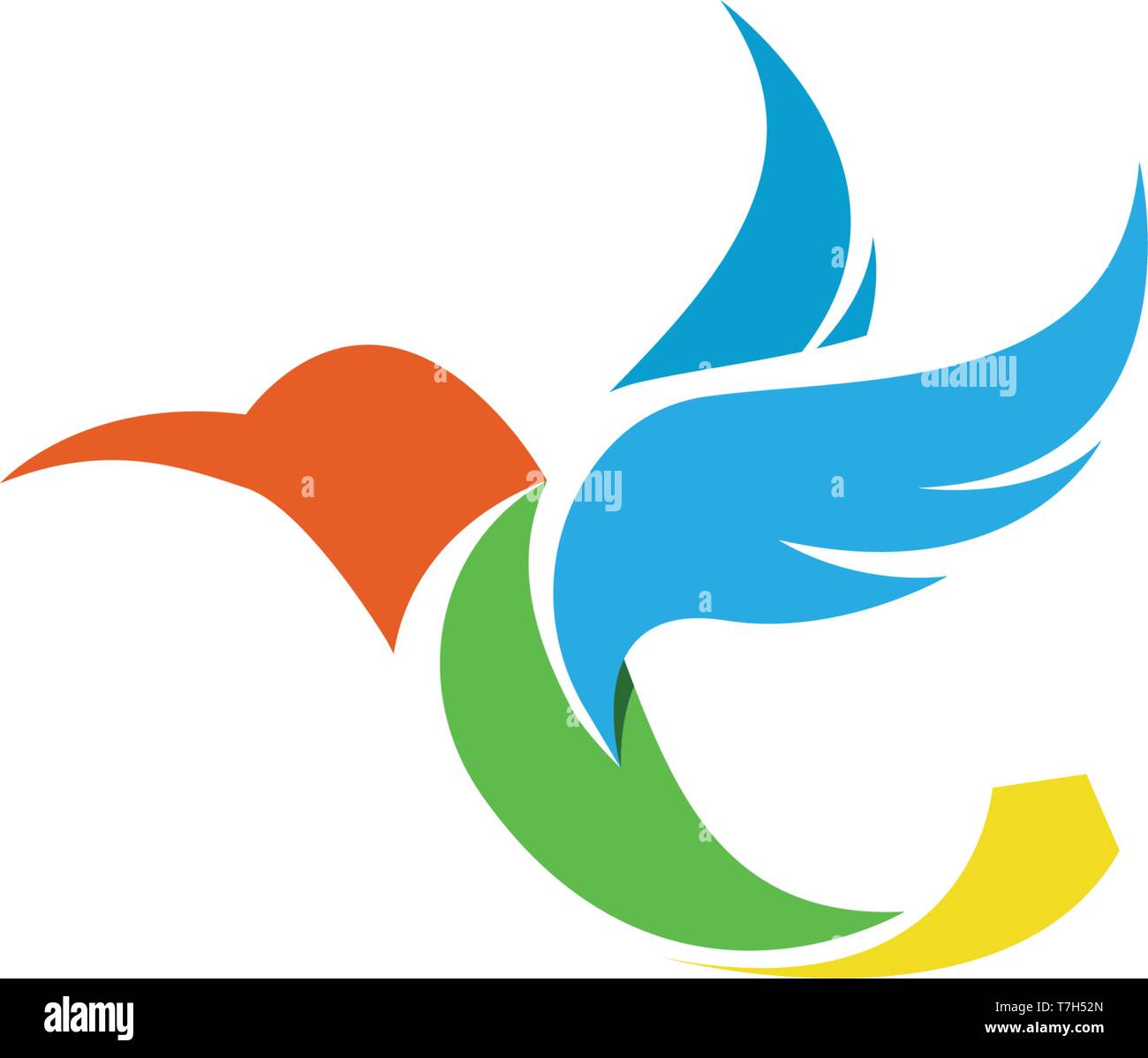 Hummingbird icon logo and symbols template vector Stock Vector Image ...