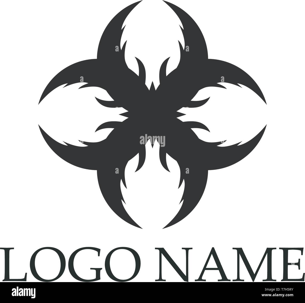 Business abstract logo design template Stock Vector