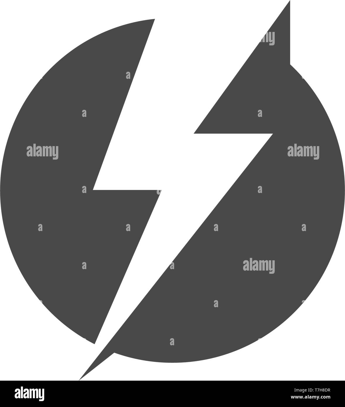 lightning icon logo and symbols Stock Vector Image & Art Alamy