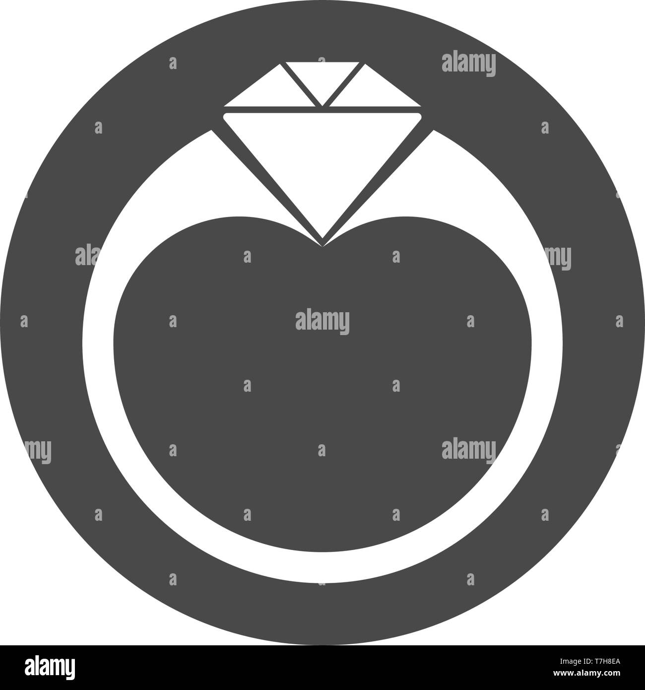 Diamond Logo Template Stock Vector Image & Art - Alamy