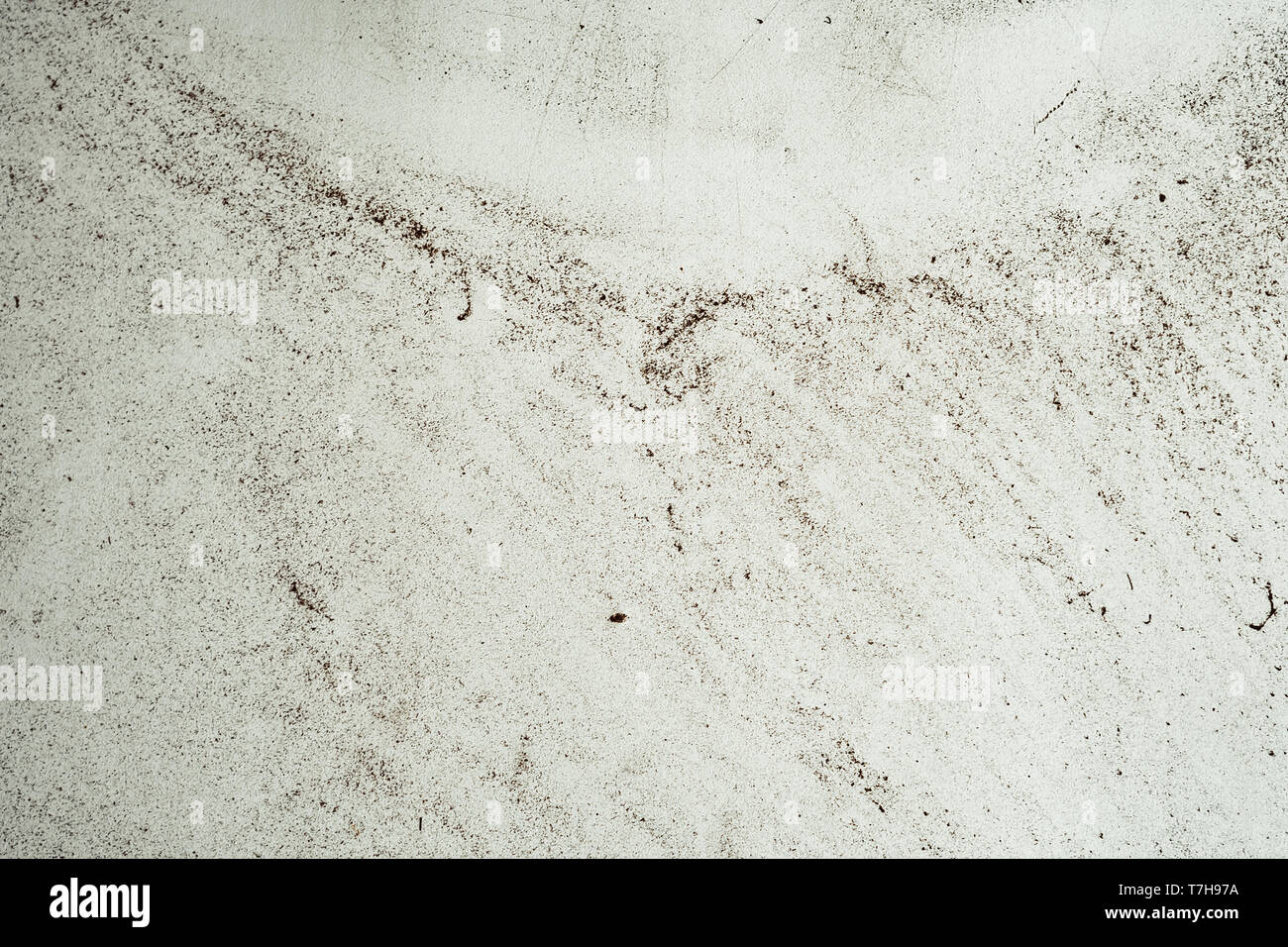 black dust on the white windowsill Stock Photo Alamy