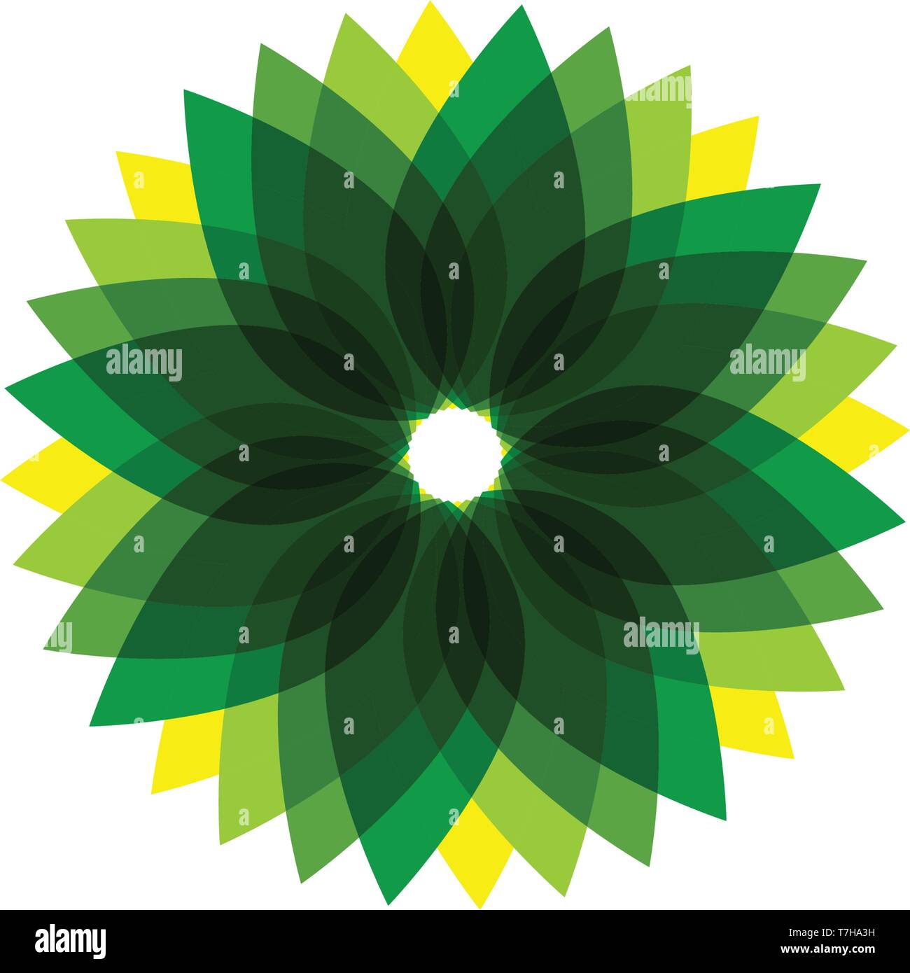 green leaf ecology nature element vector icon Stock Vector Image & Art ...