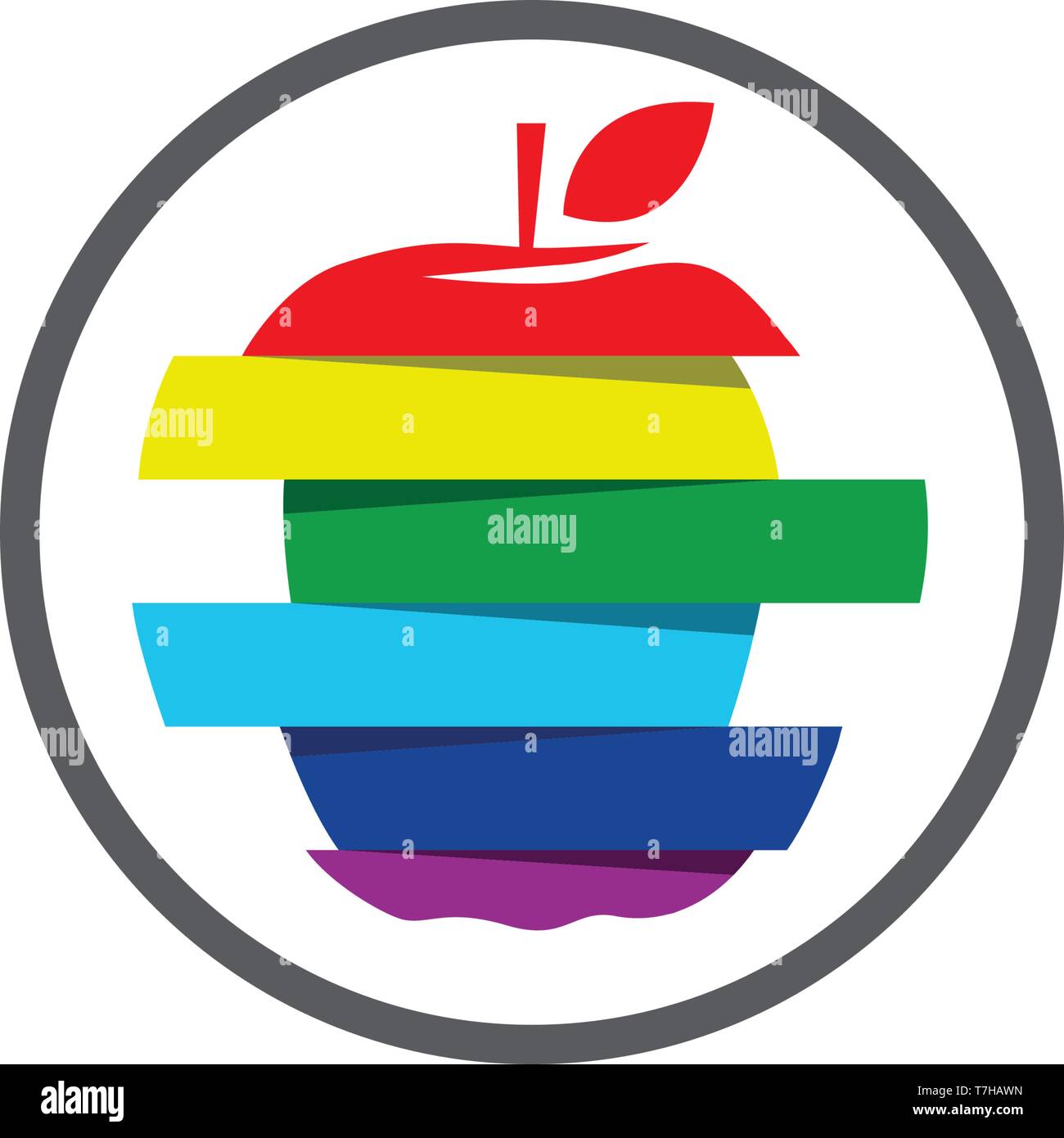 Apple Logo And Symbols Vector Illustration Icons App Stock Vector Image Art Alamy