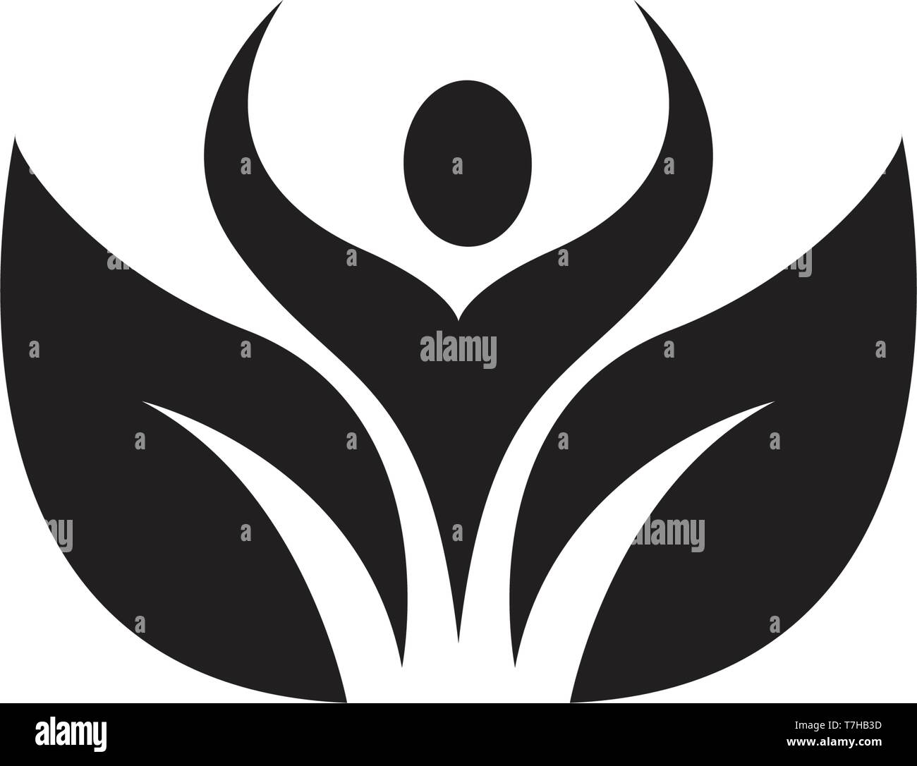 Health people nature logo Stock Vector Image & Art - Alamy
