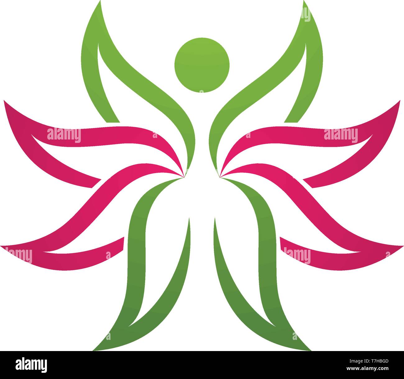 green leaf ecology nature element vector icon Stock Vector Image & Art ...