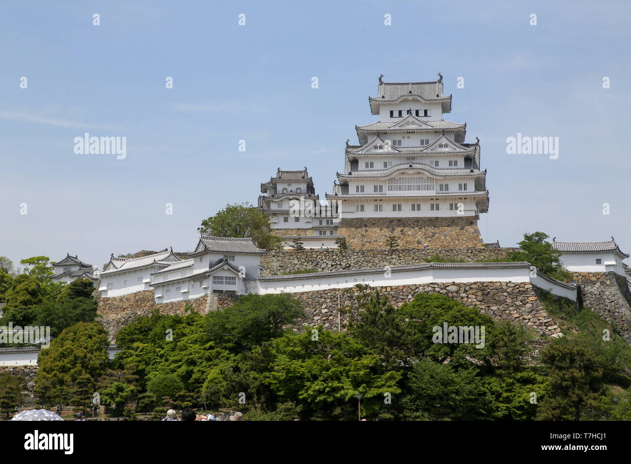 Himeji castle hilltop japanese complex hi-res stock photography and ...