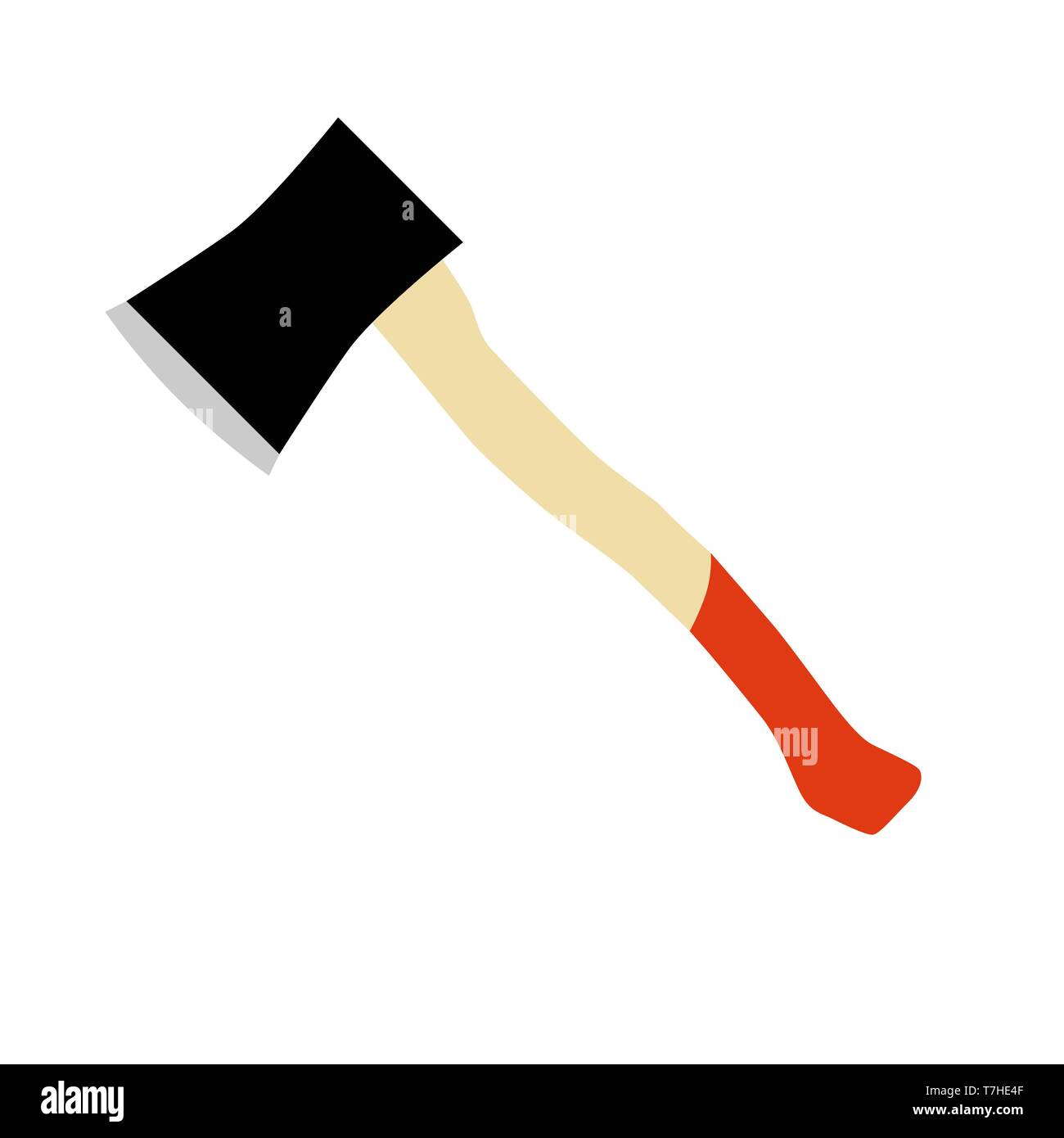 Axe vector hatchet lumberjack icon wood equipment illustration tool weapon  vintage black Stock Vector Image & Art - Alamy