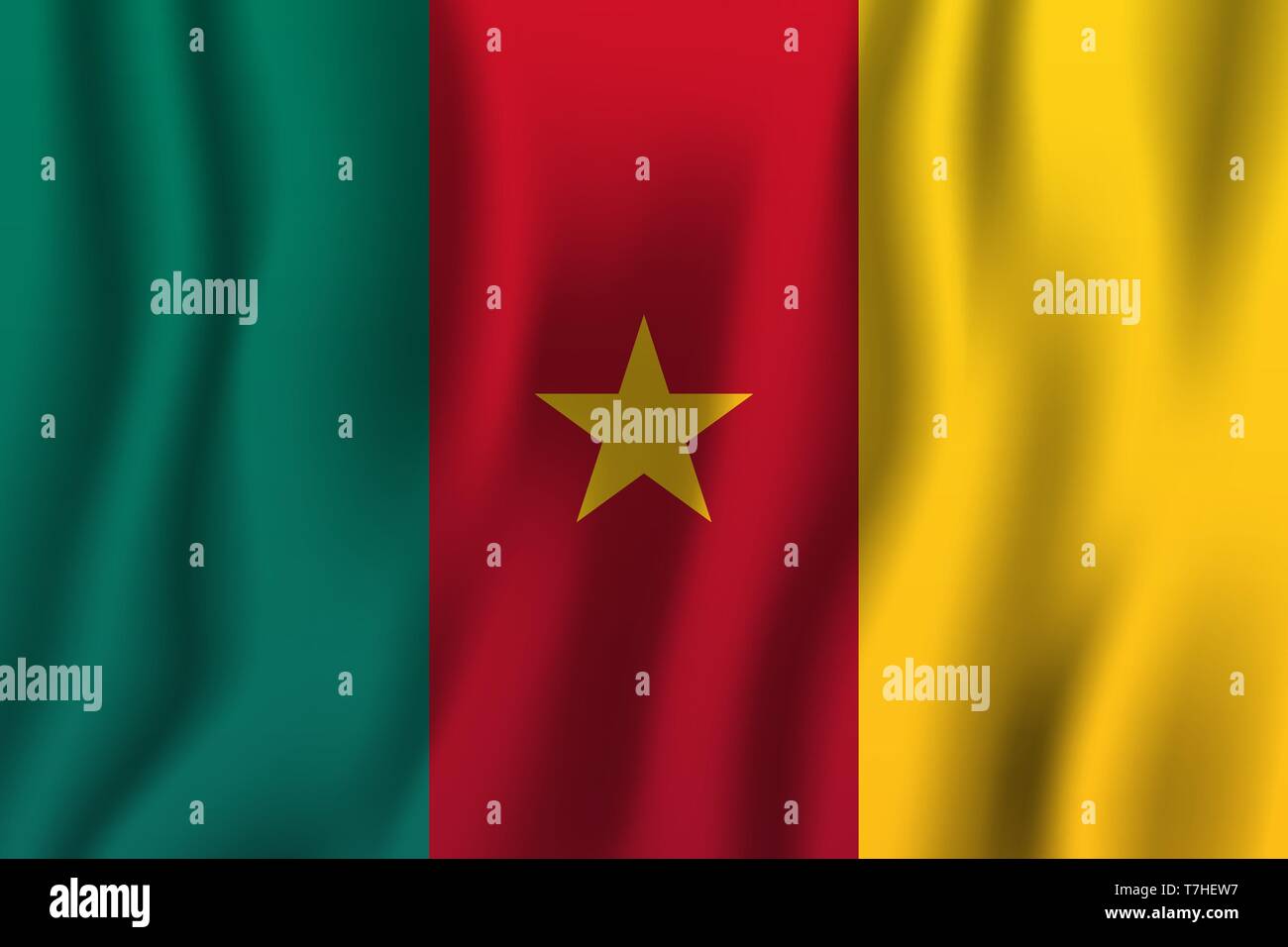Drapeau Cameroun Royalty-Free Images, Stock Photos & Pictures