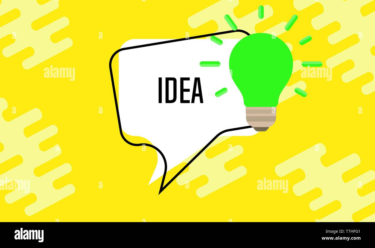 Idea light bulb concept creative business lamp vector. Design ...