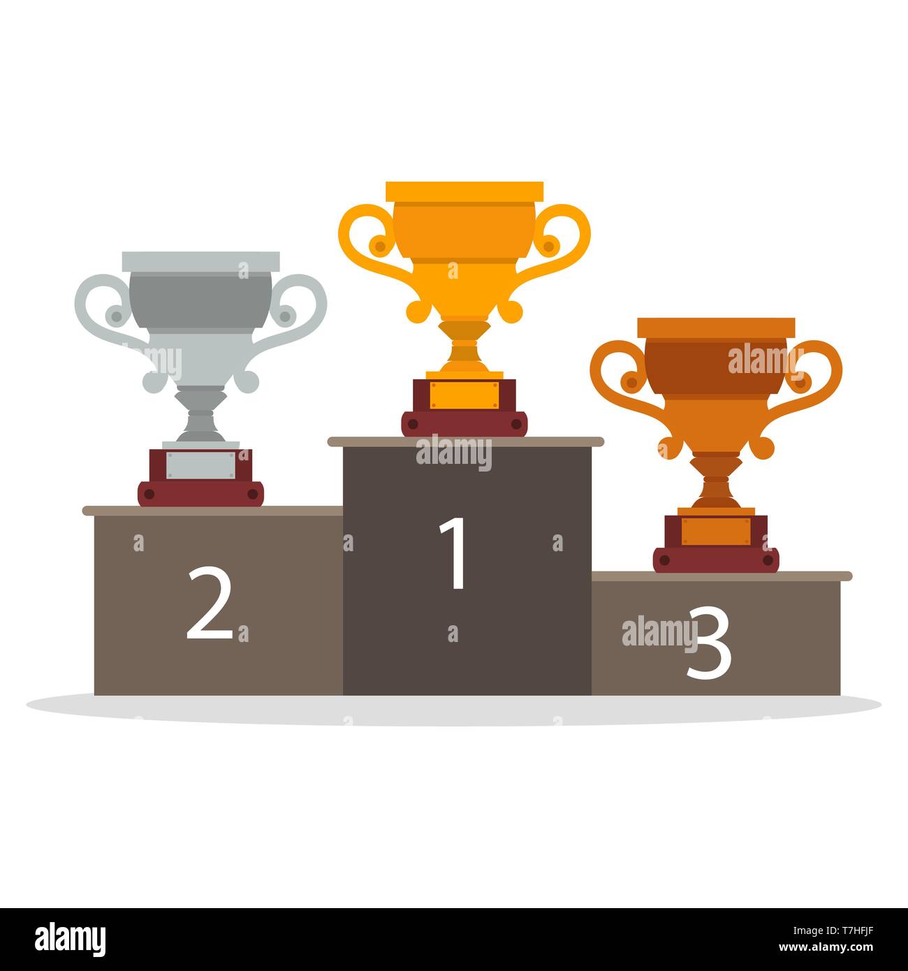 Winner cup trophy team tournament match award. World champion league prize.  Sport template symbol final vector. Victory banner icon poster. Reward gra  Stock Vector Image & Art - Alamy