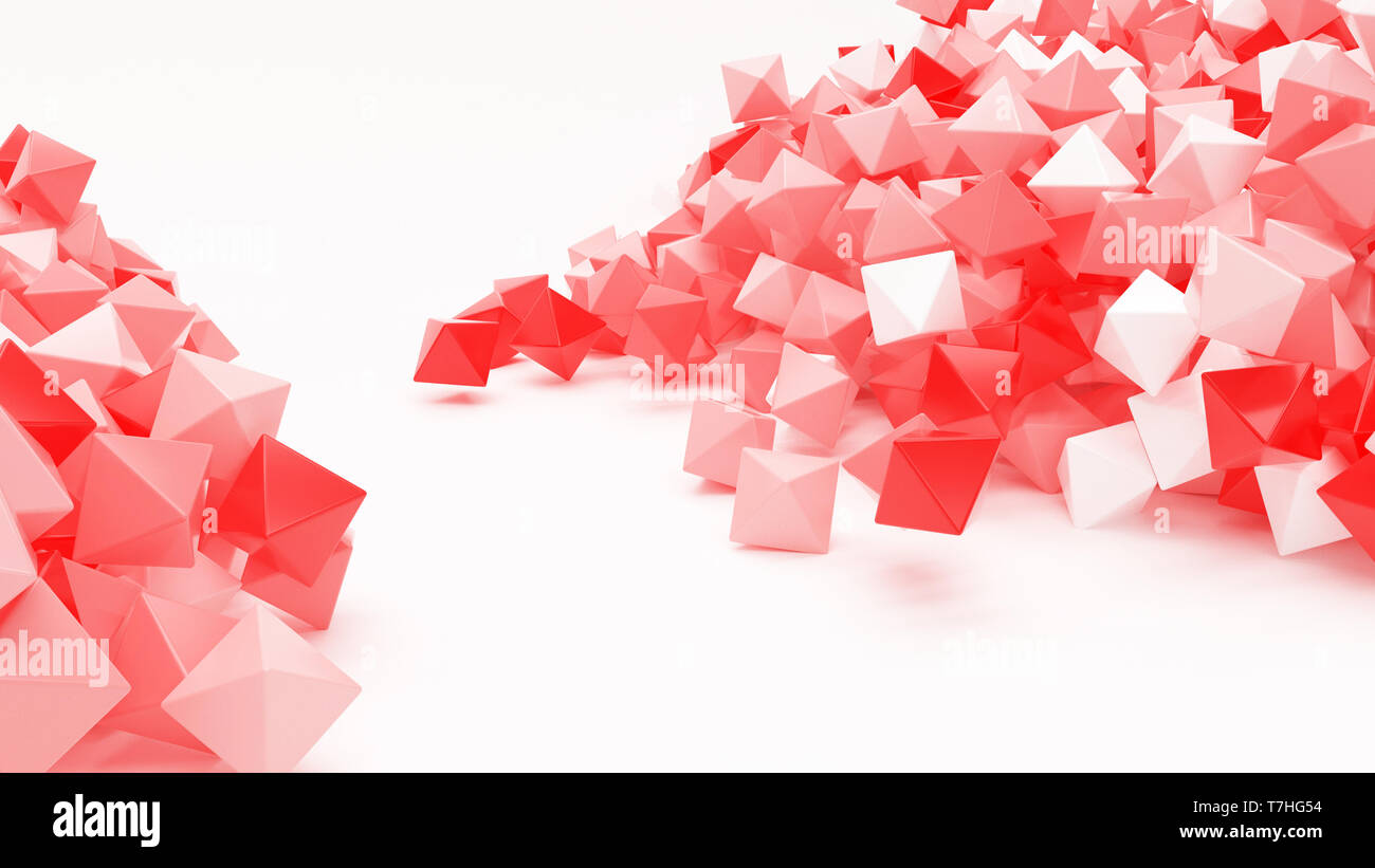 Render of 3D Geometric Abstract Hexagonal Wallpaper Background Stock ...