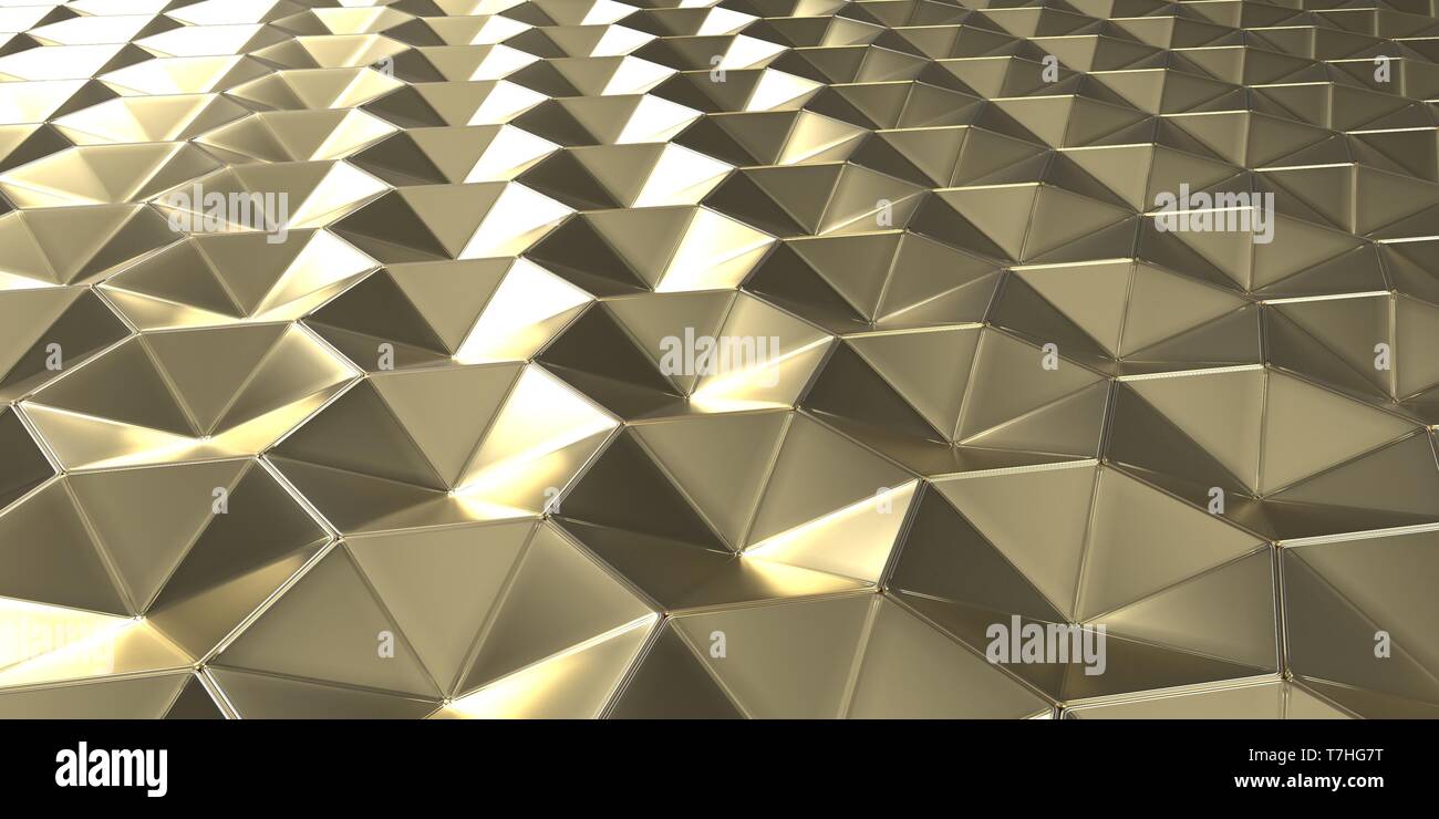 Render of 3D Geometric Abstract Hexagonal Wallpaper Background Stock ...