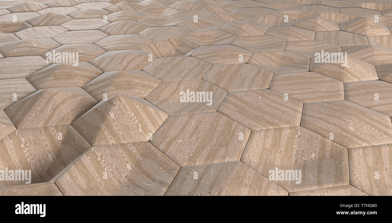 Render of 3D Geometric Abstract Hexagonal Wallpaper Background Stock ...