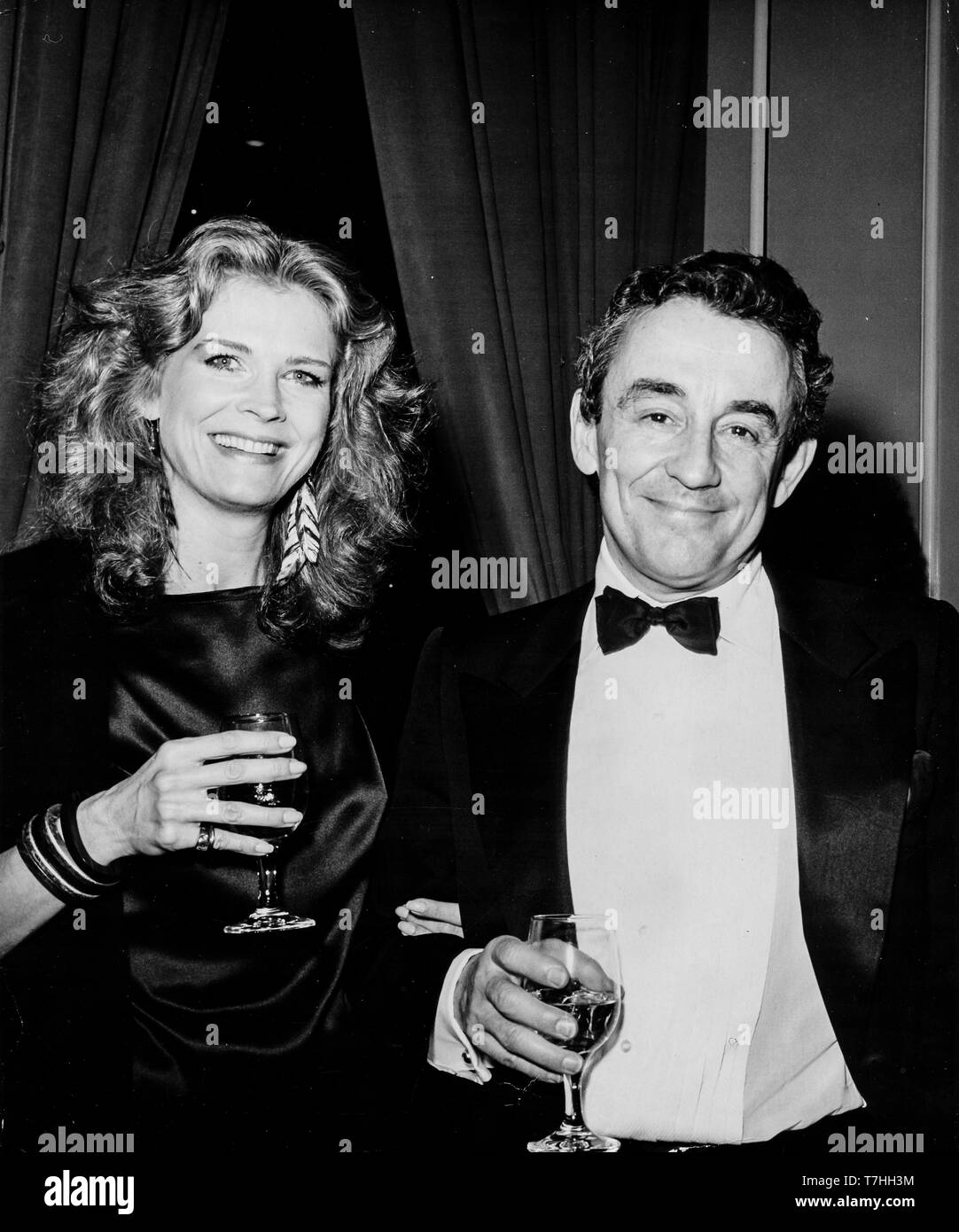 Image of French Director Louis Malle, With his Wife Candice Berjen