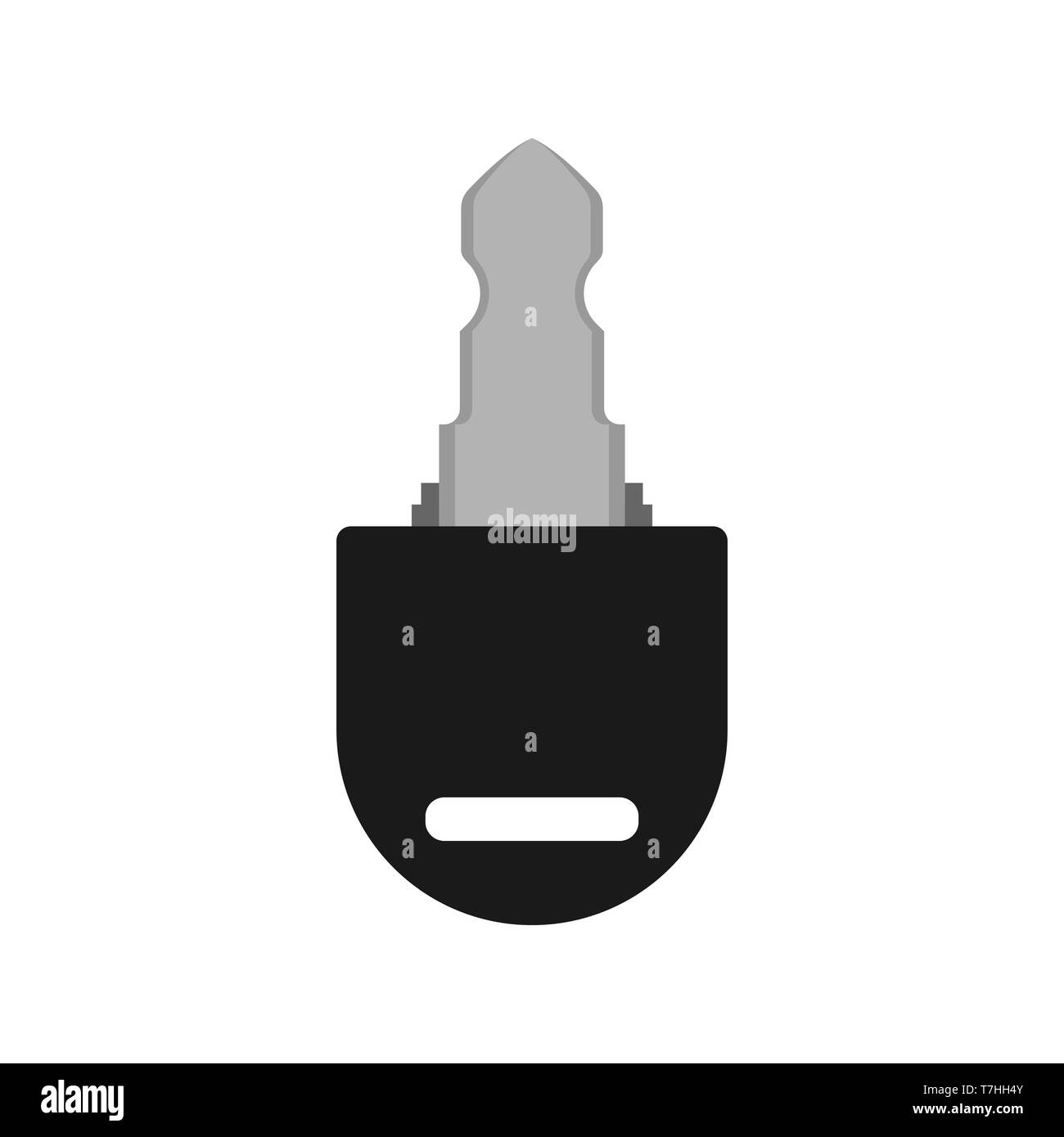 Car Key Transport Safety Symbol Vector Icon Vehicle Lock