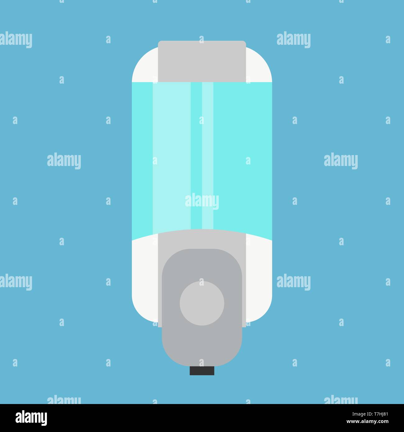 Sanitizer dispenser clean medical wall disinfection. Hand soap gel