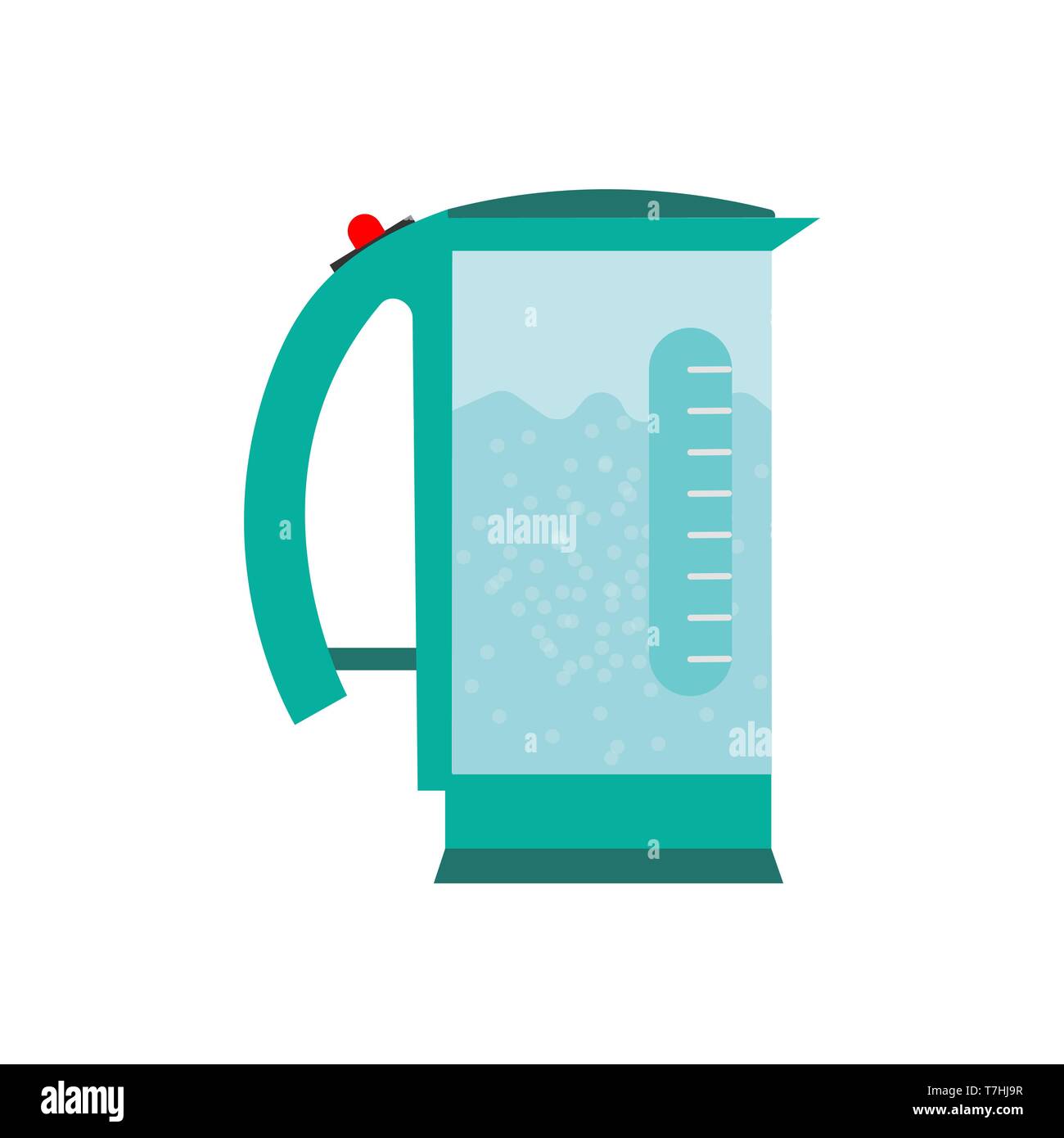 cartoon electric kettle boiling Stock Vector Image & Art - Alamy