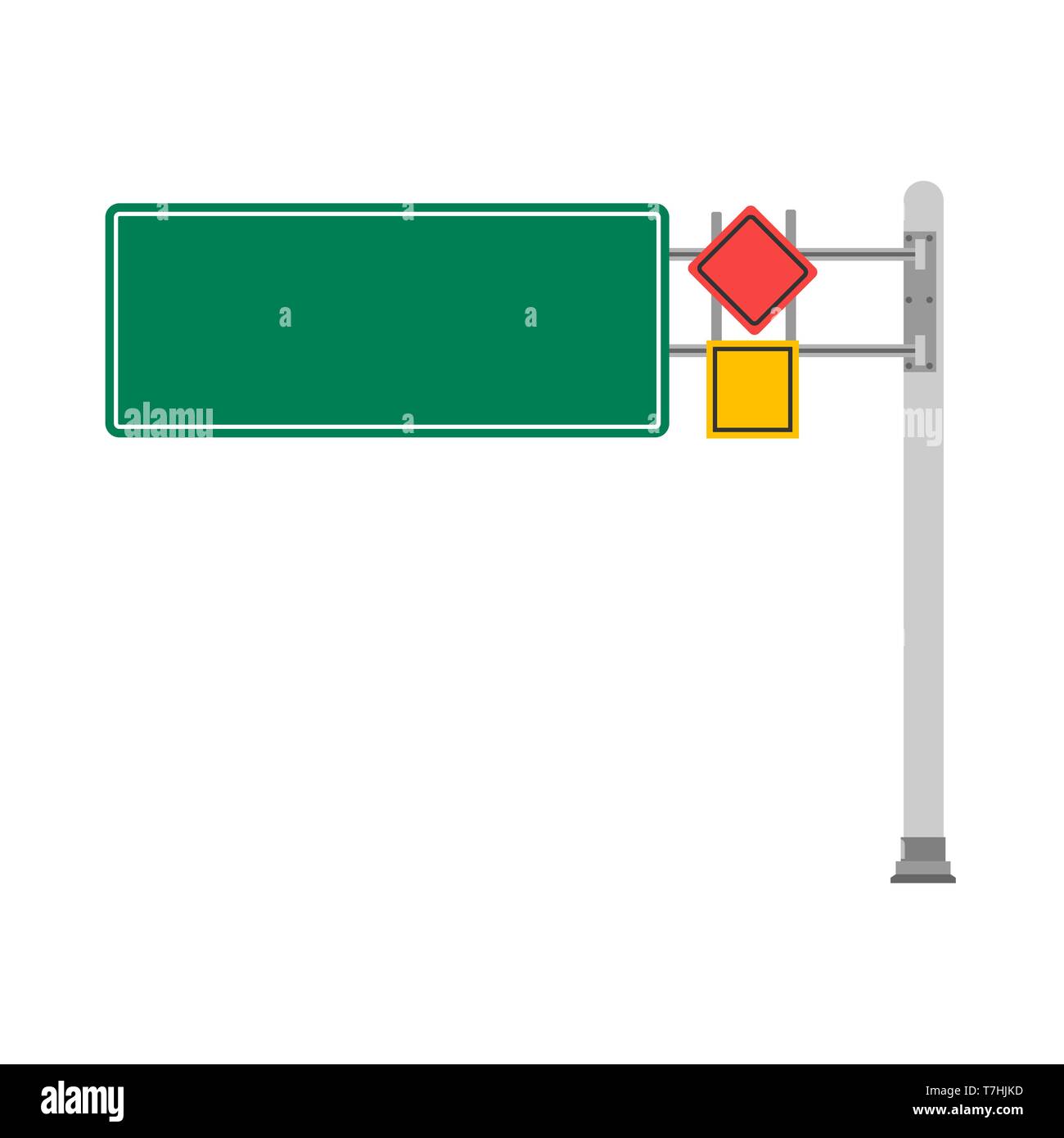Road direction green sign transportation outdoor pointer warning