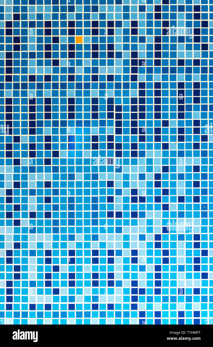 Geometric Modern Mosaic Grid Tiles Stock Photo