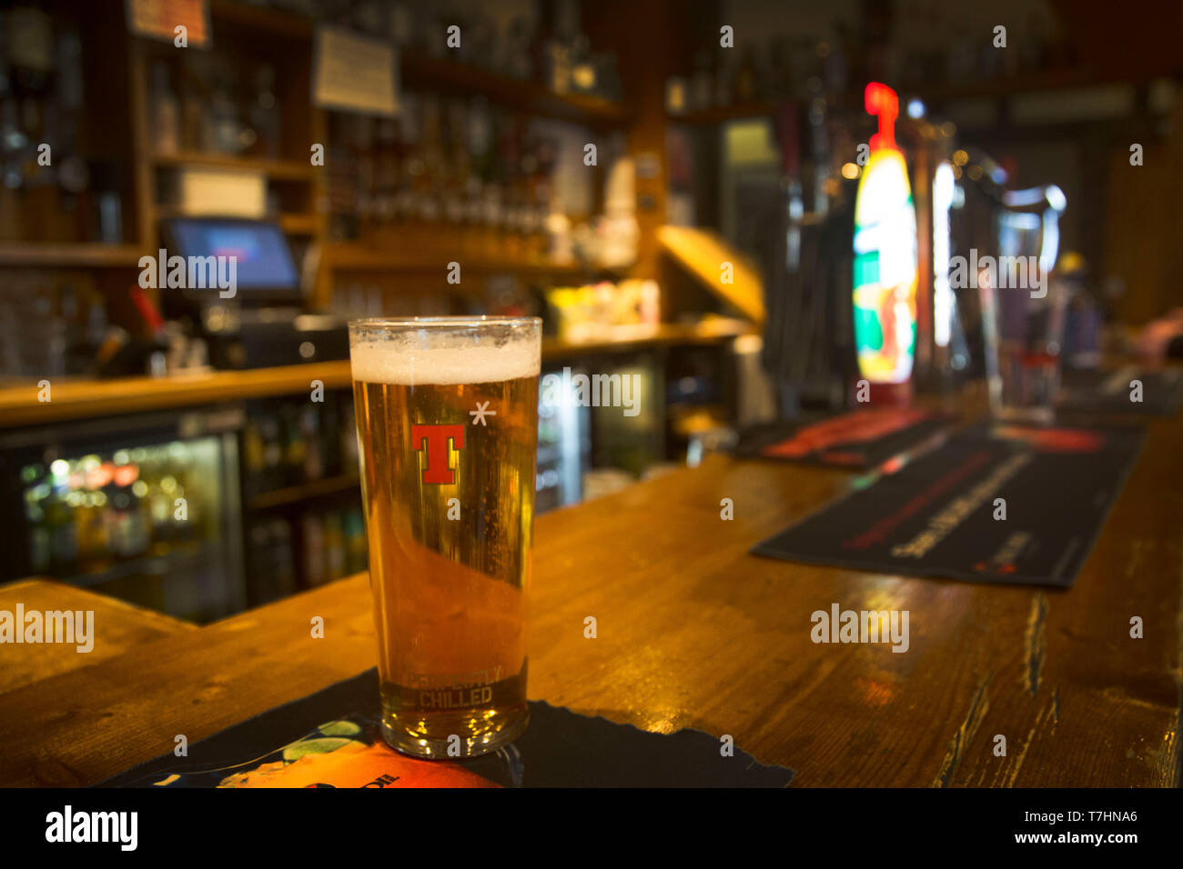 A pub in Kirkwall, Orkney Islands Stock Photo